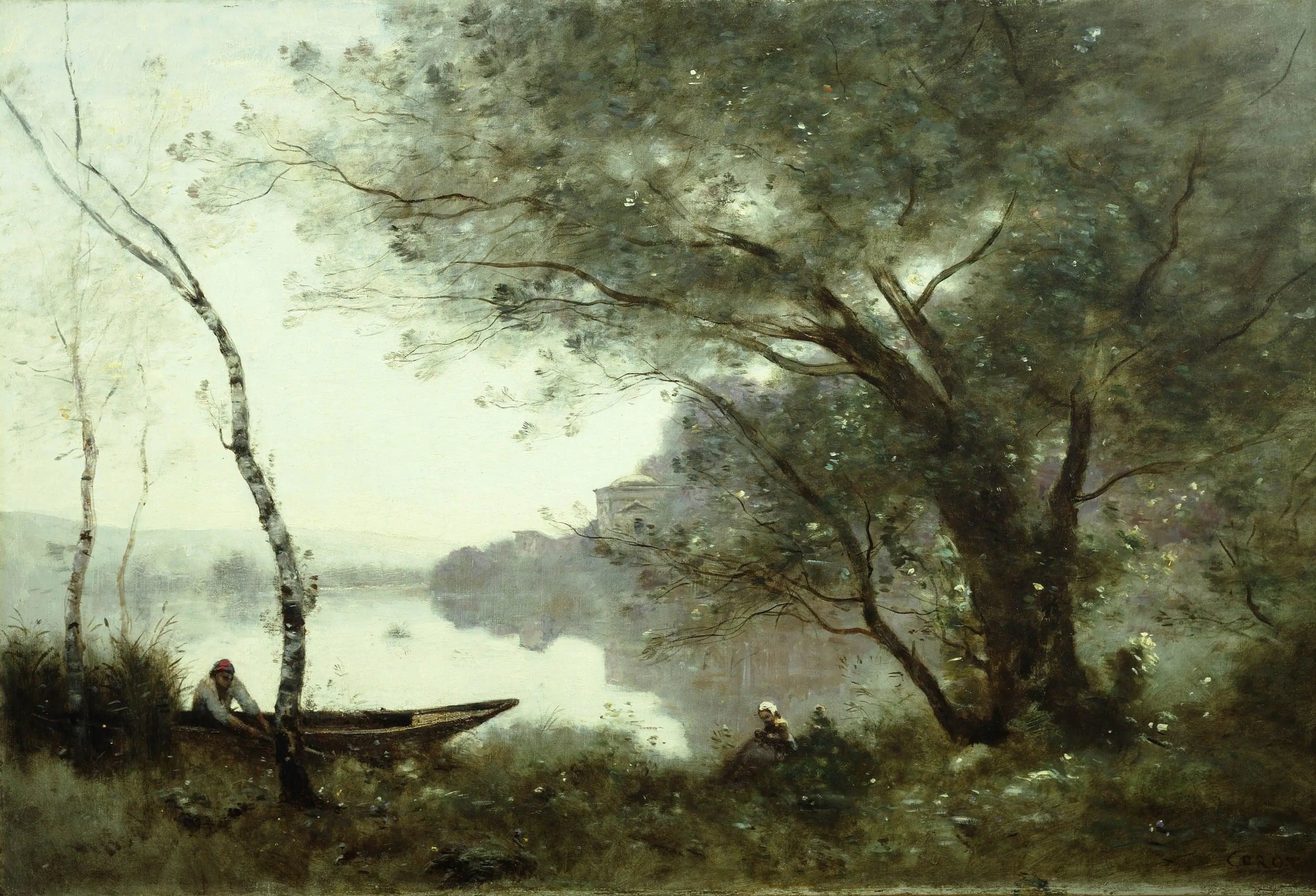 The Boatman of Mortefontaine - Jean