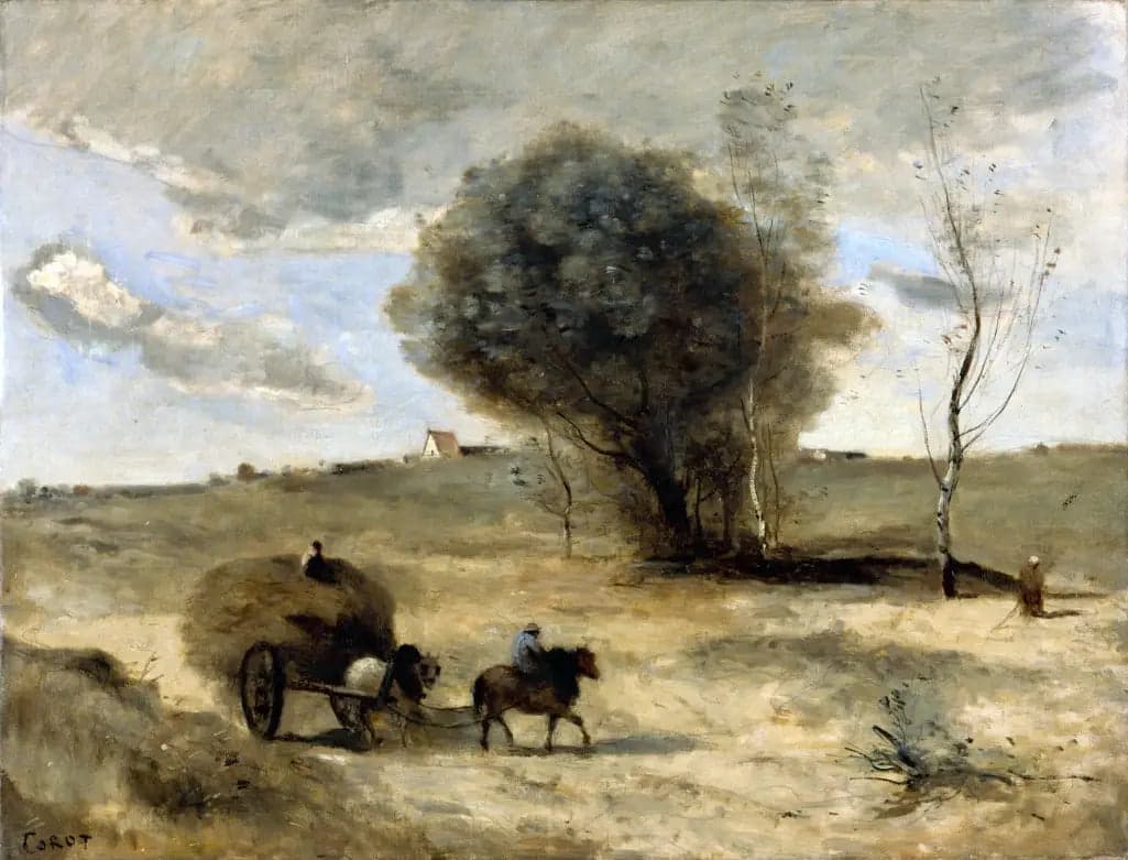 The Little Cart in the Dunes - Jean