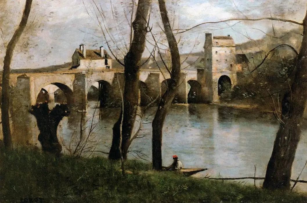 The Mantes Bridge - Jean