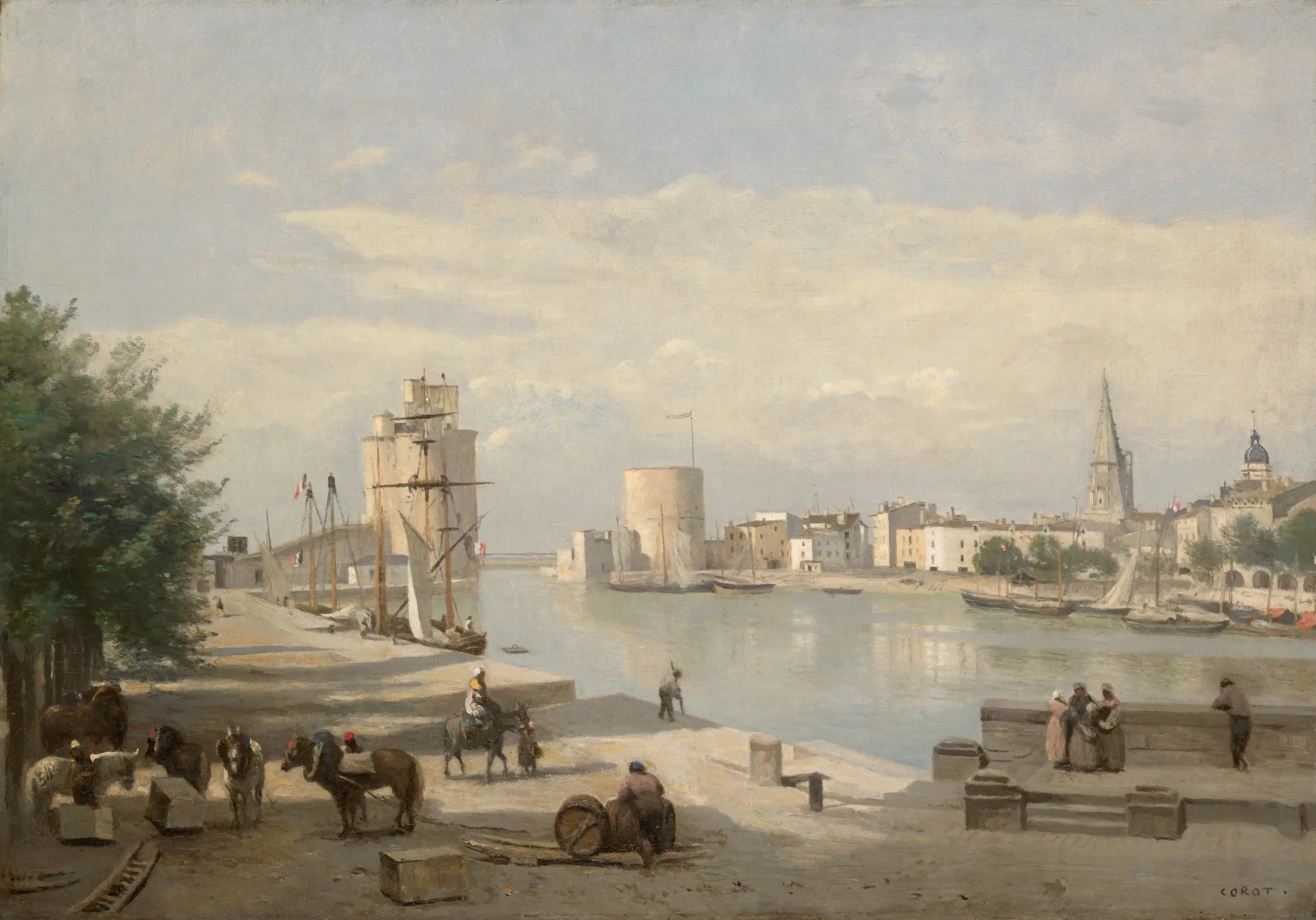 The Port of La Rochelle - Jean