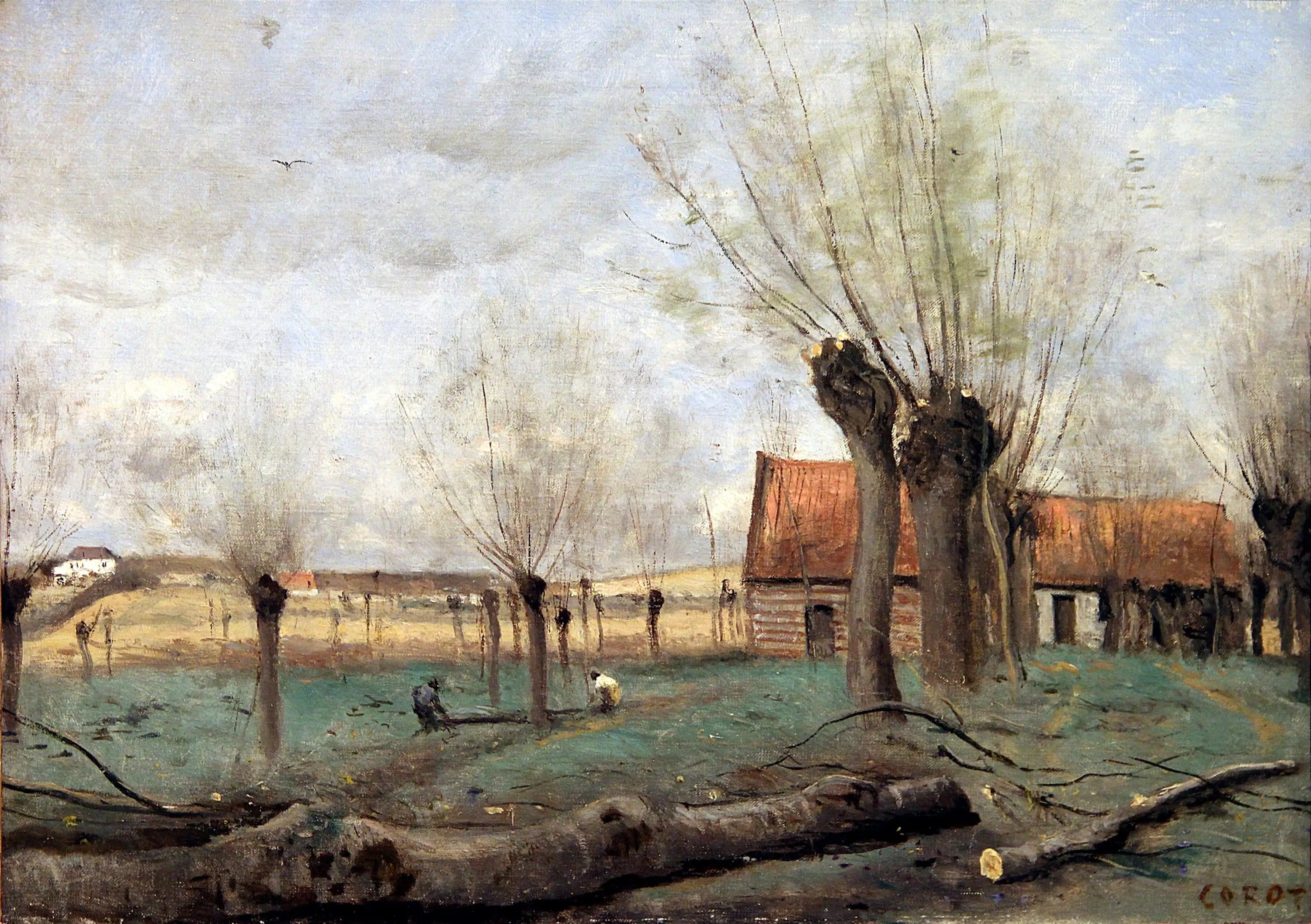 The willow grove of Sainte-Catherine, near Arras - Jean