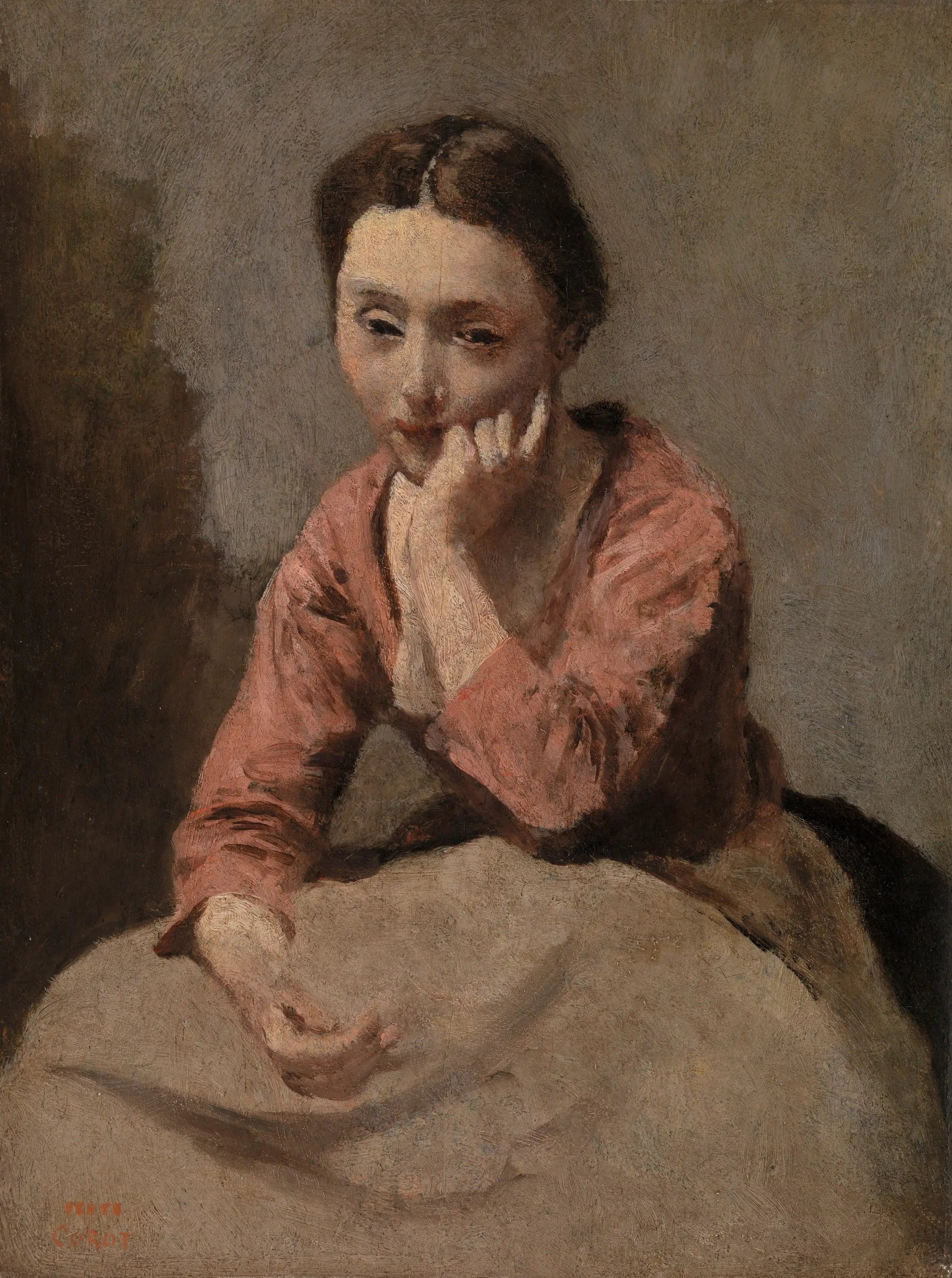 Thoughtful Young Woman - Jean