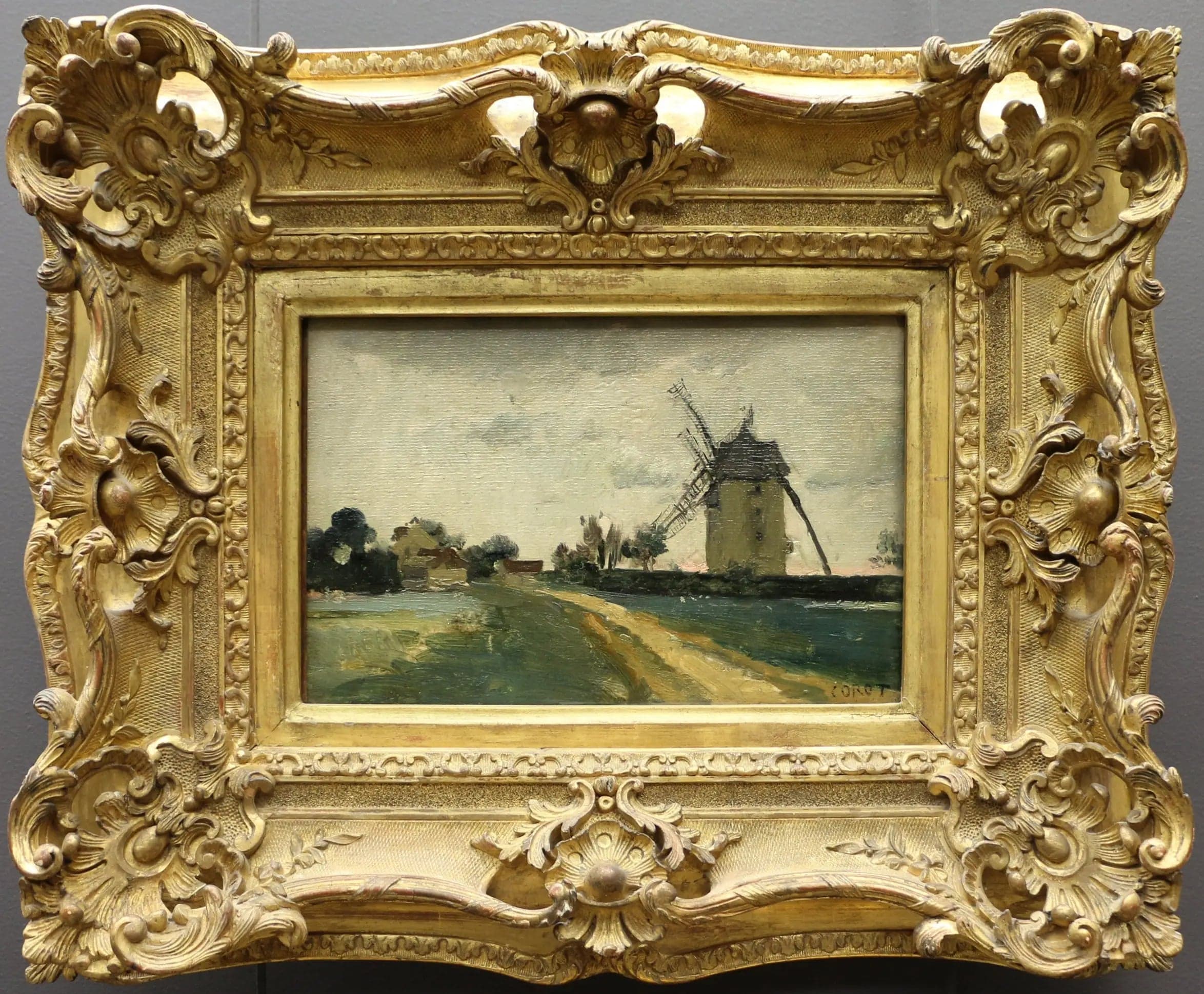 Twin windmills on the Picardy hill - Jean