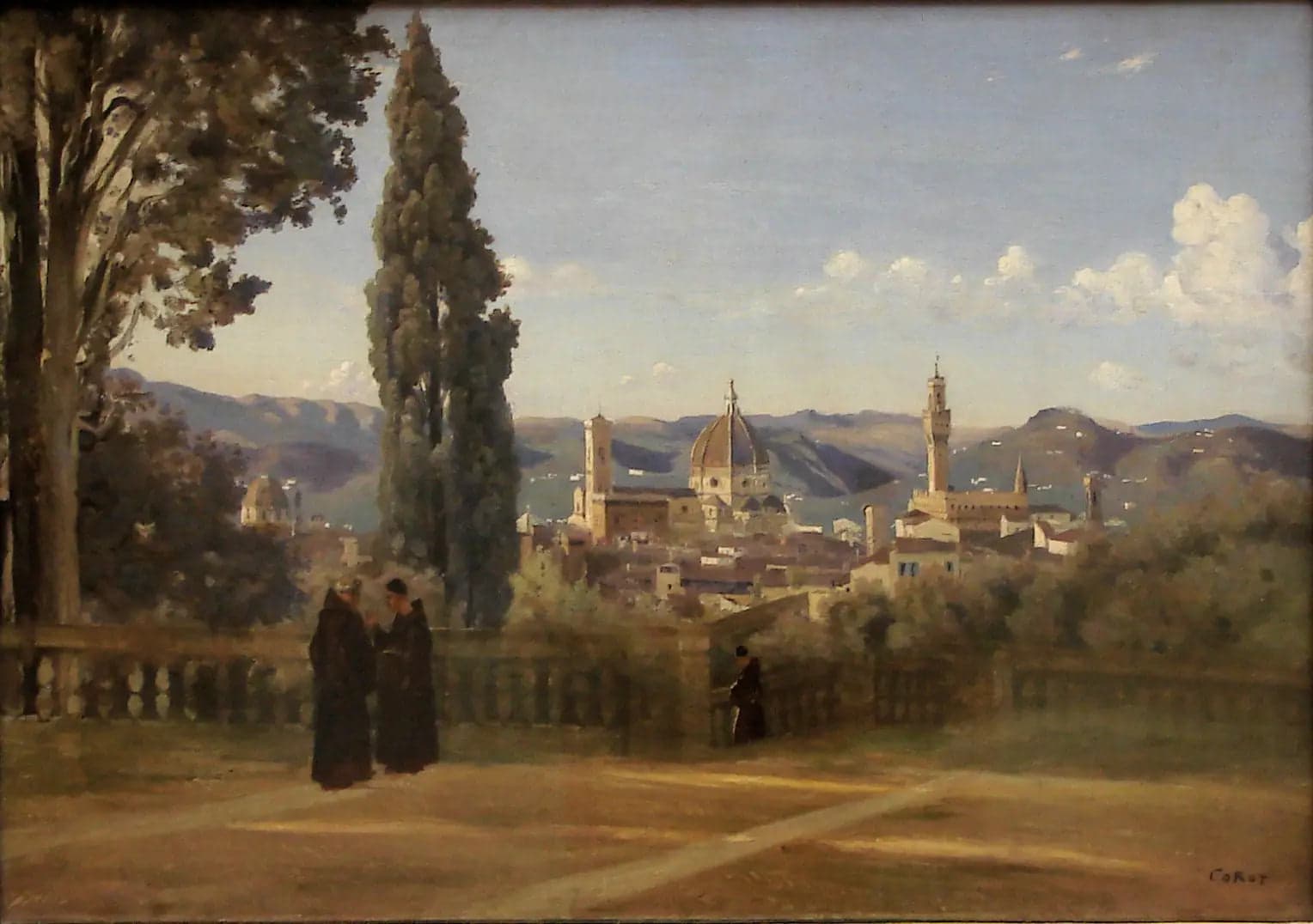 View of Florence from the Boboli Garden - Jean