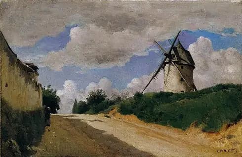 Windmill on the Picard Coast - Jean