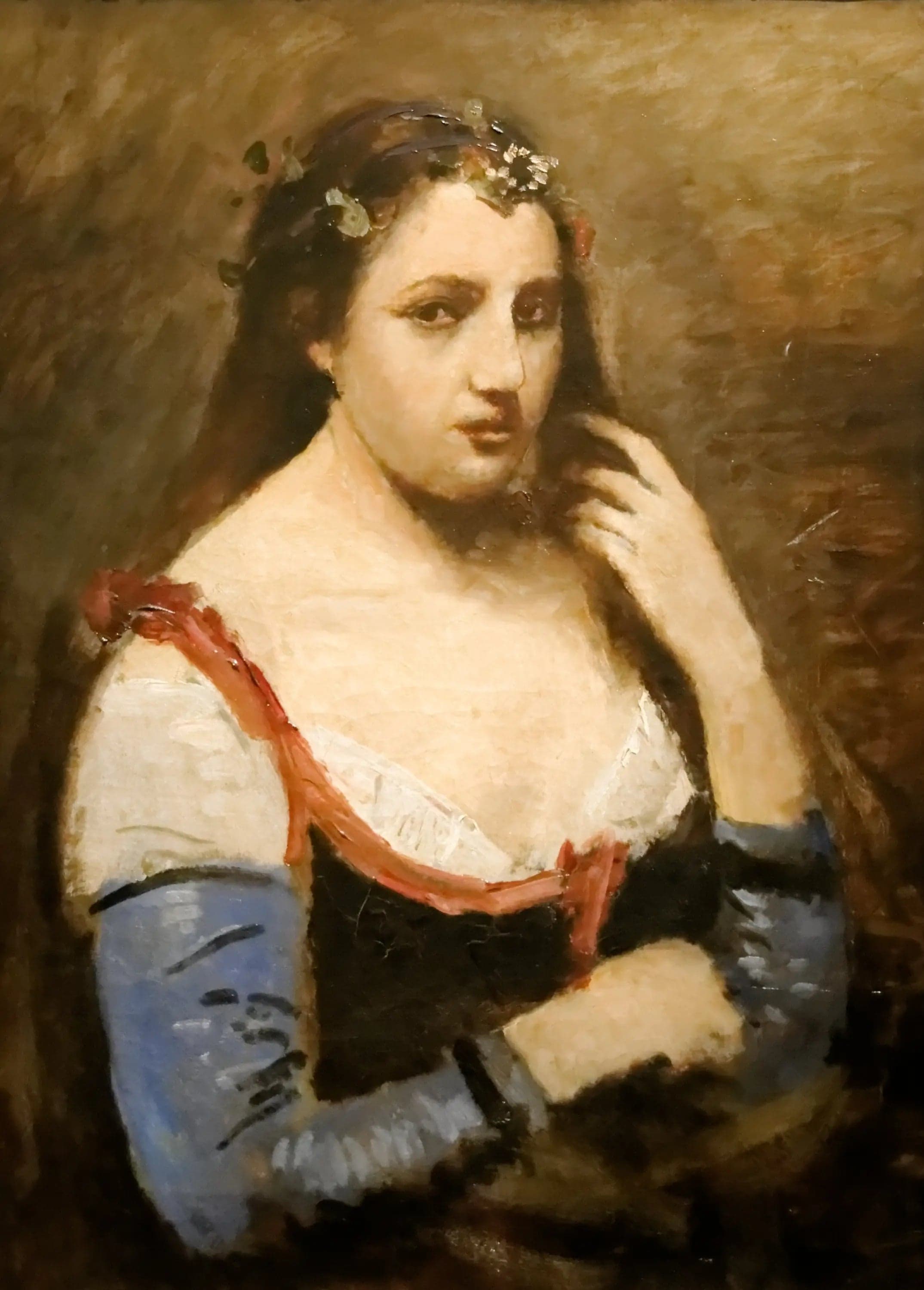 Woman with Daisies - Jean