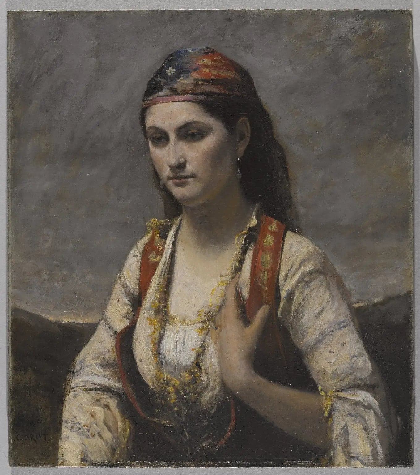 Young Woman of Albano - Jean