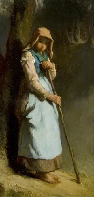 A Shepherdess - Jean