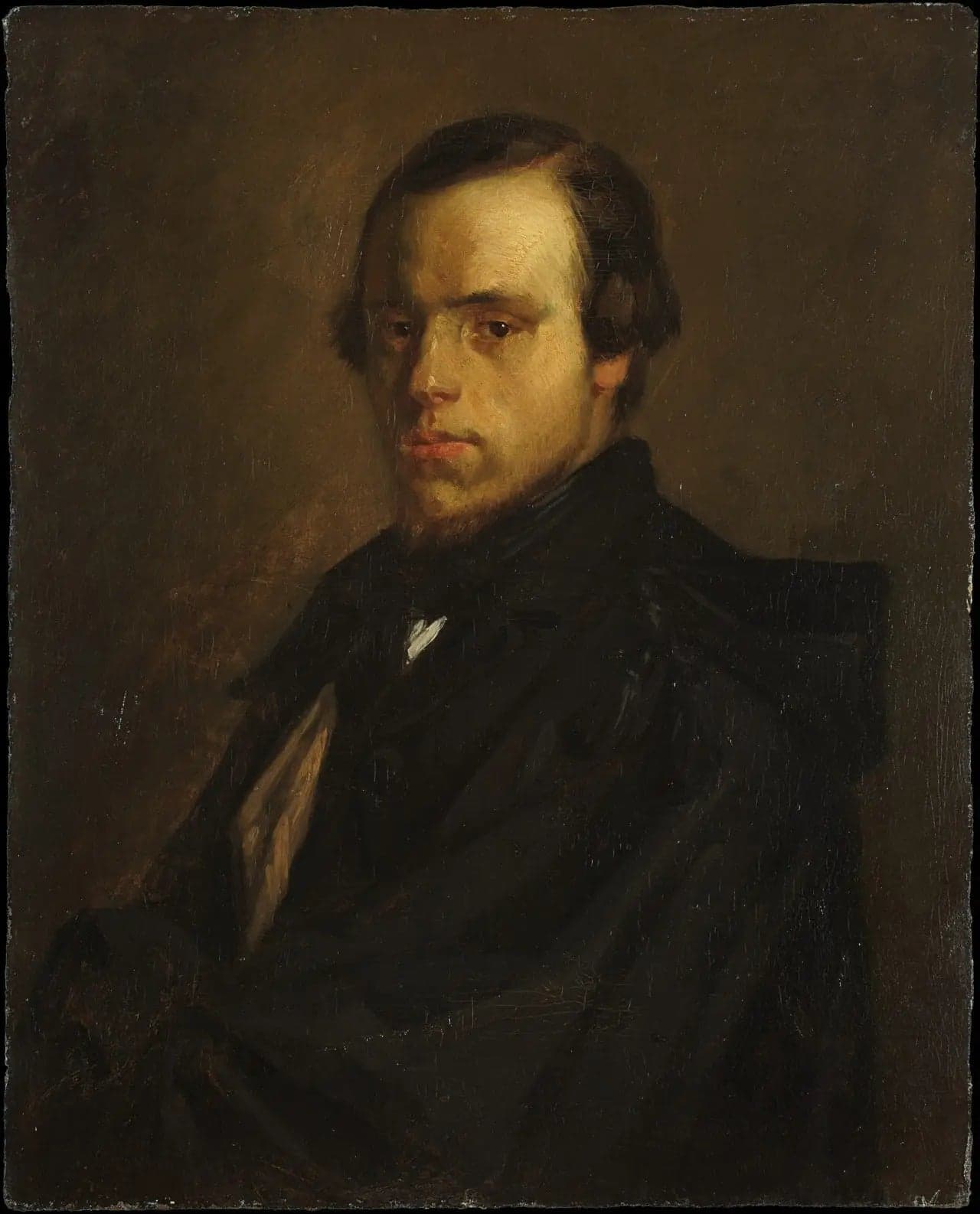 Portrait of Monsieur le Courtois, brother-in-law of the artist - Jean
