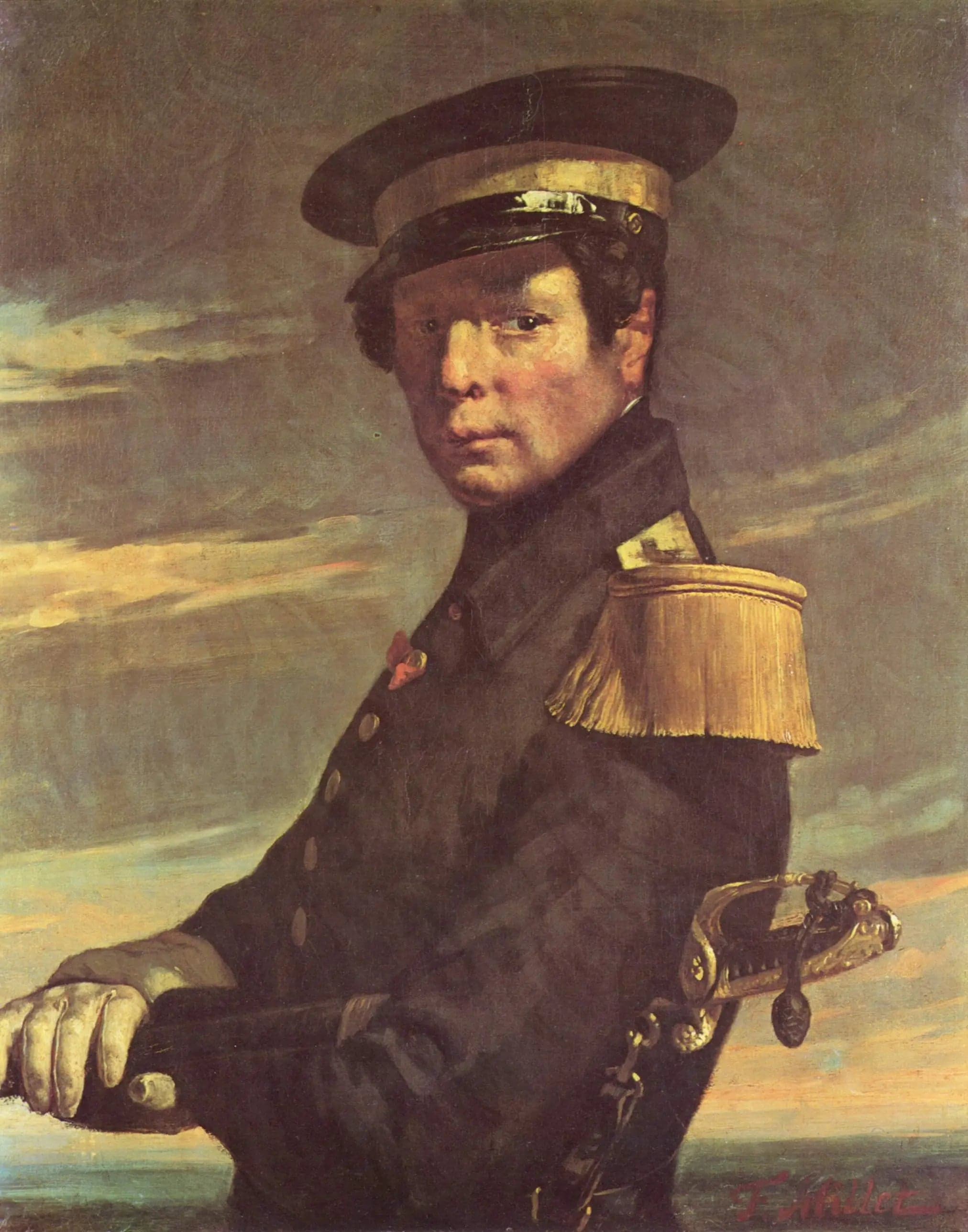 Portrait of a Naval Officer - Jean