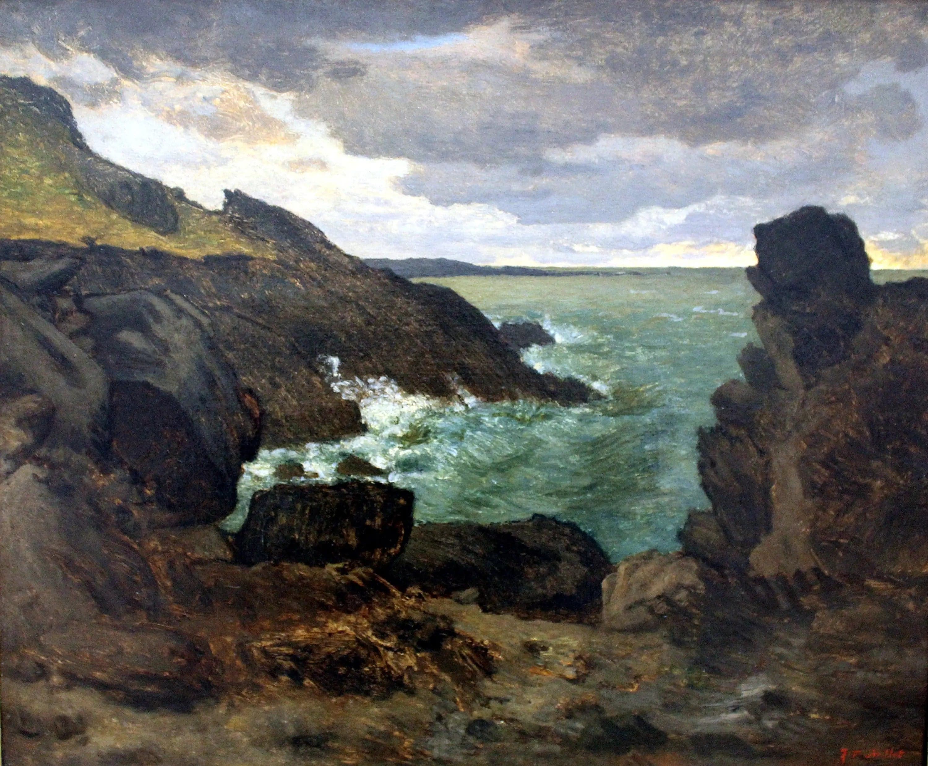 Rocky Coast at Gréville - Jean