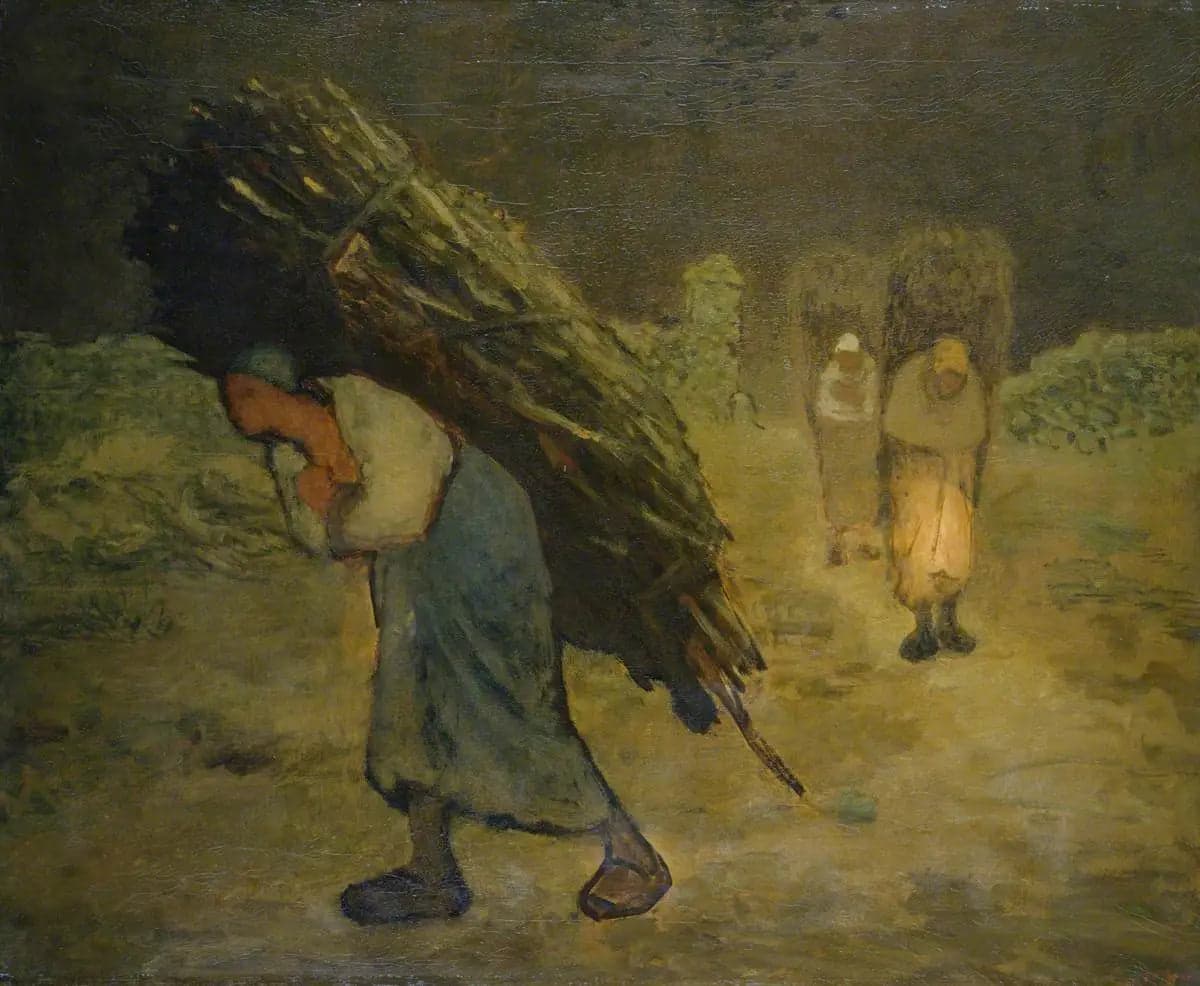 Winter, the pickers of pédés - Jean