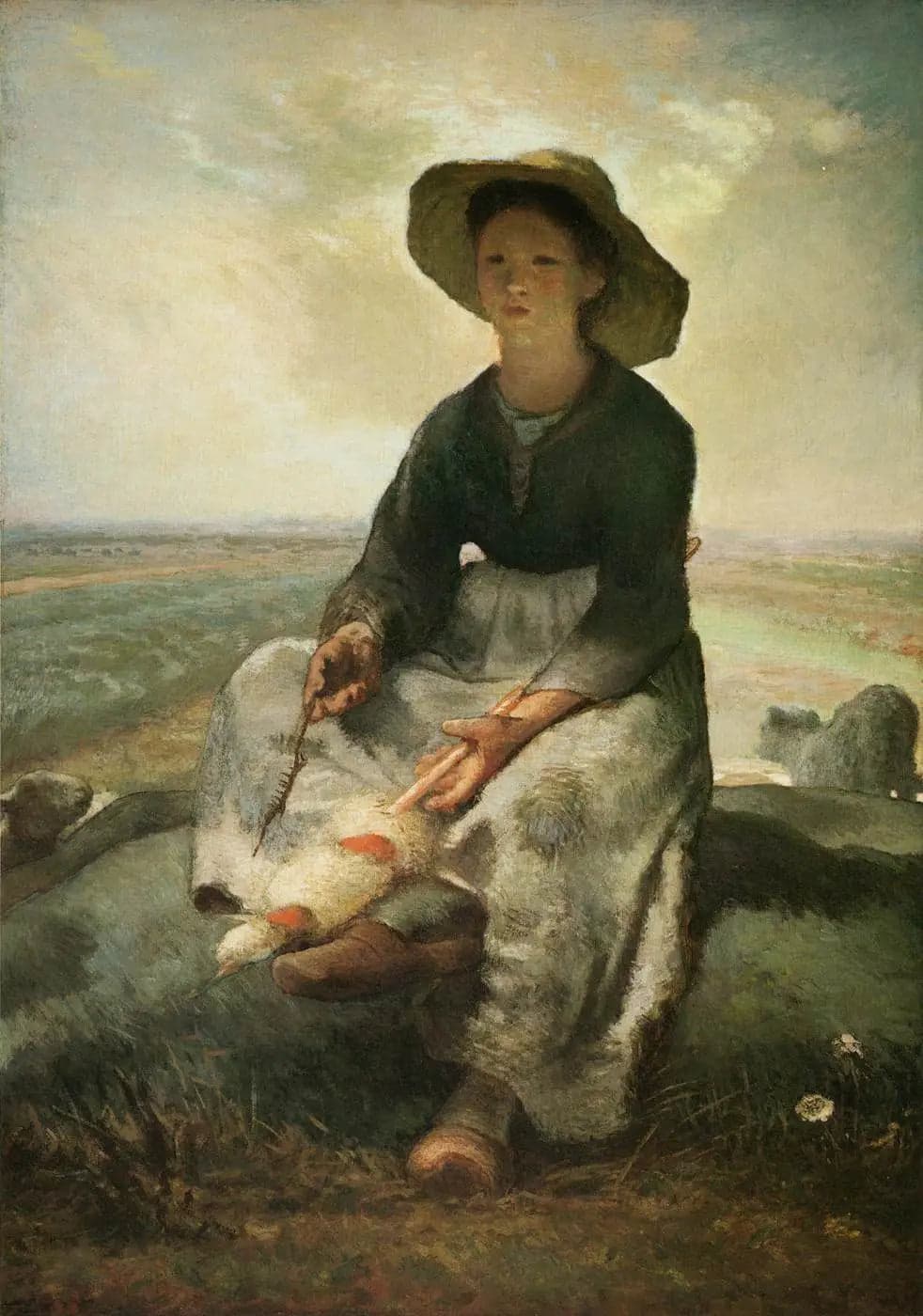 Young Shepherdess - Jean