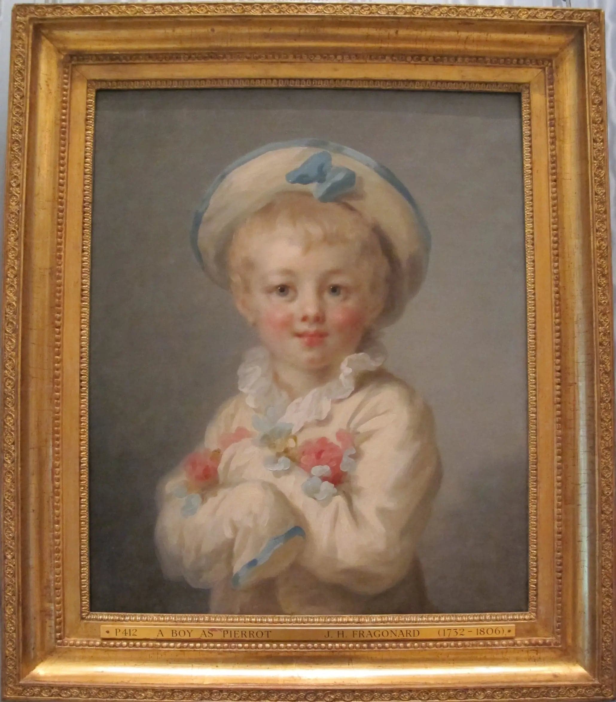 A Boy in Pierrot Costume - Jean