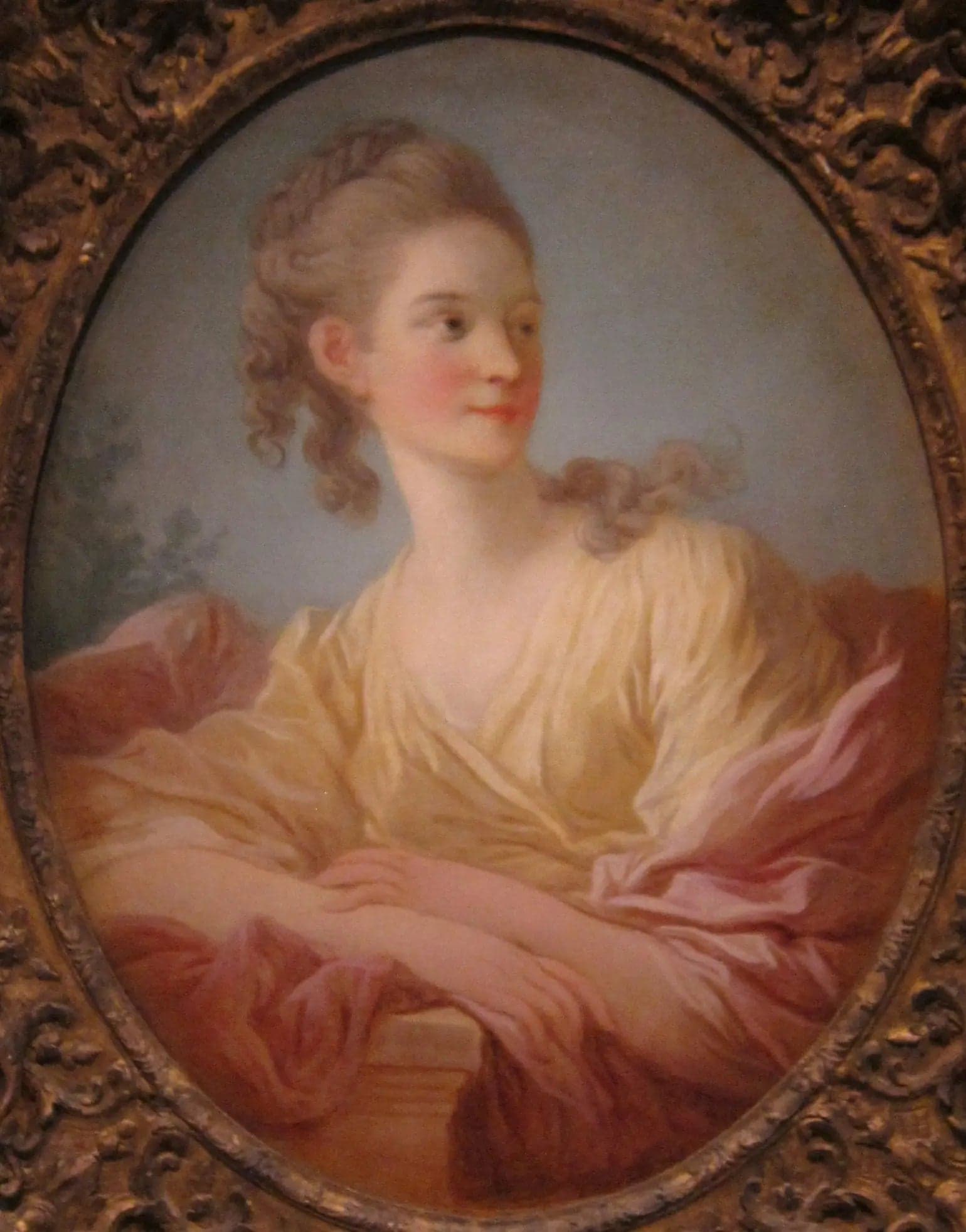 Portrait of a young woman, known as Gabrielle de Caraman, Marquise de la Fare - Jean