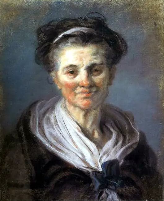 Portrait of an Elderly Woman - Jean