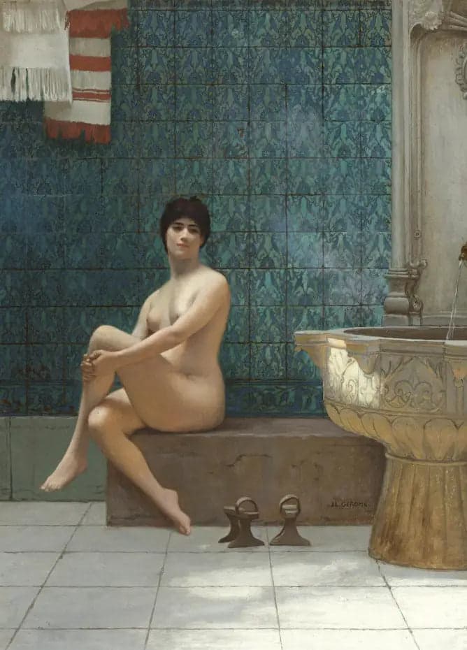 Bather at the Brousse Pool - Jean