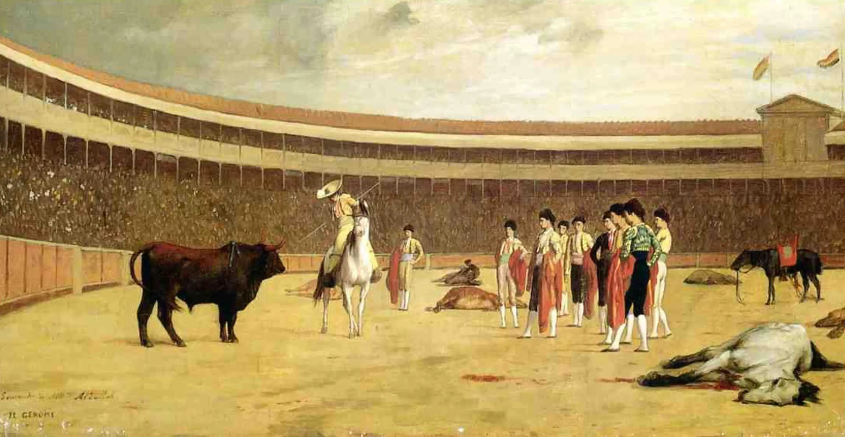 Bull and Picador - Jean