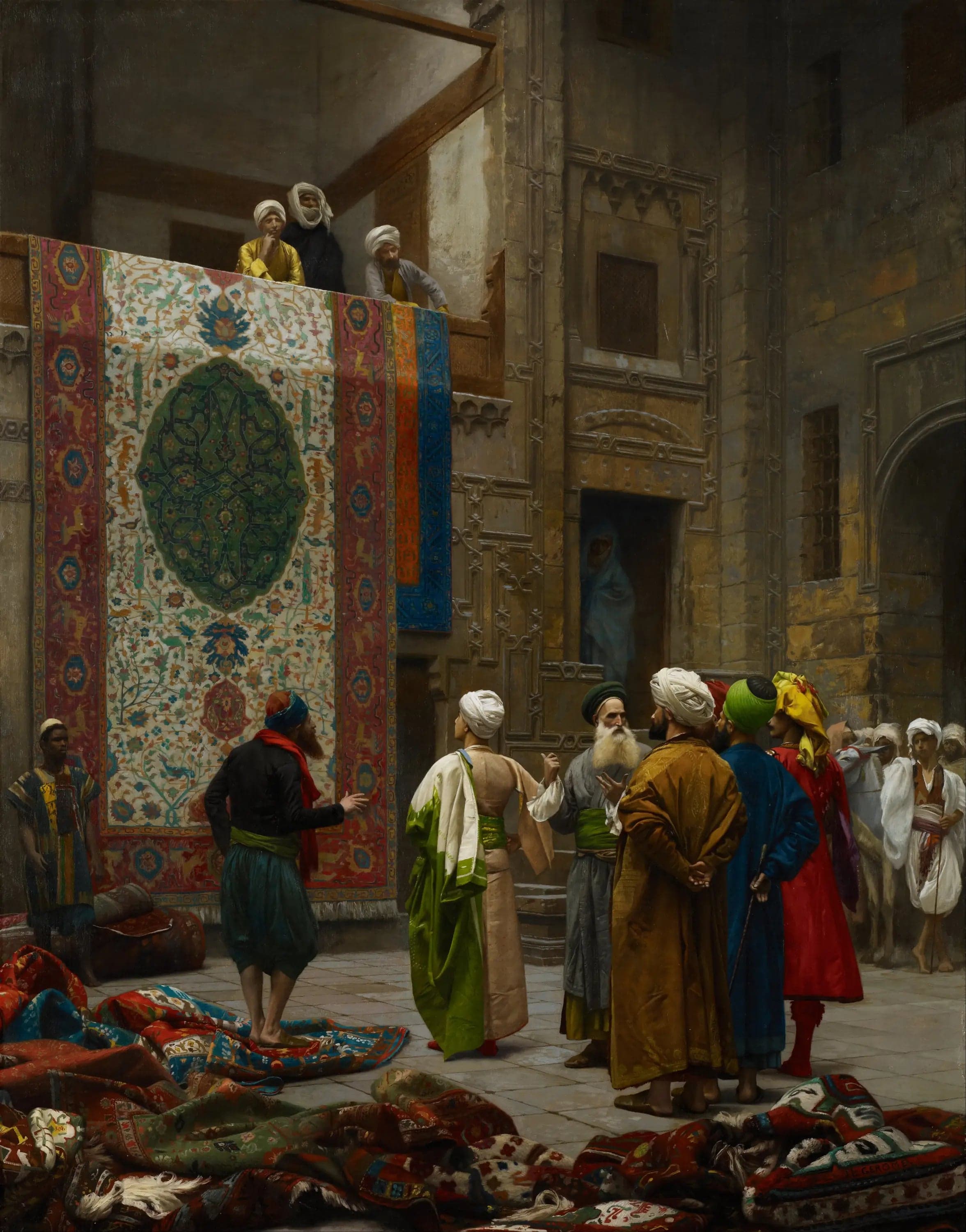 Carpet Merchant in Cairo - Jean