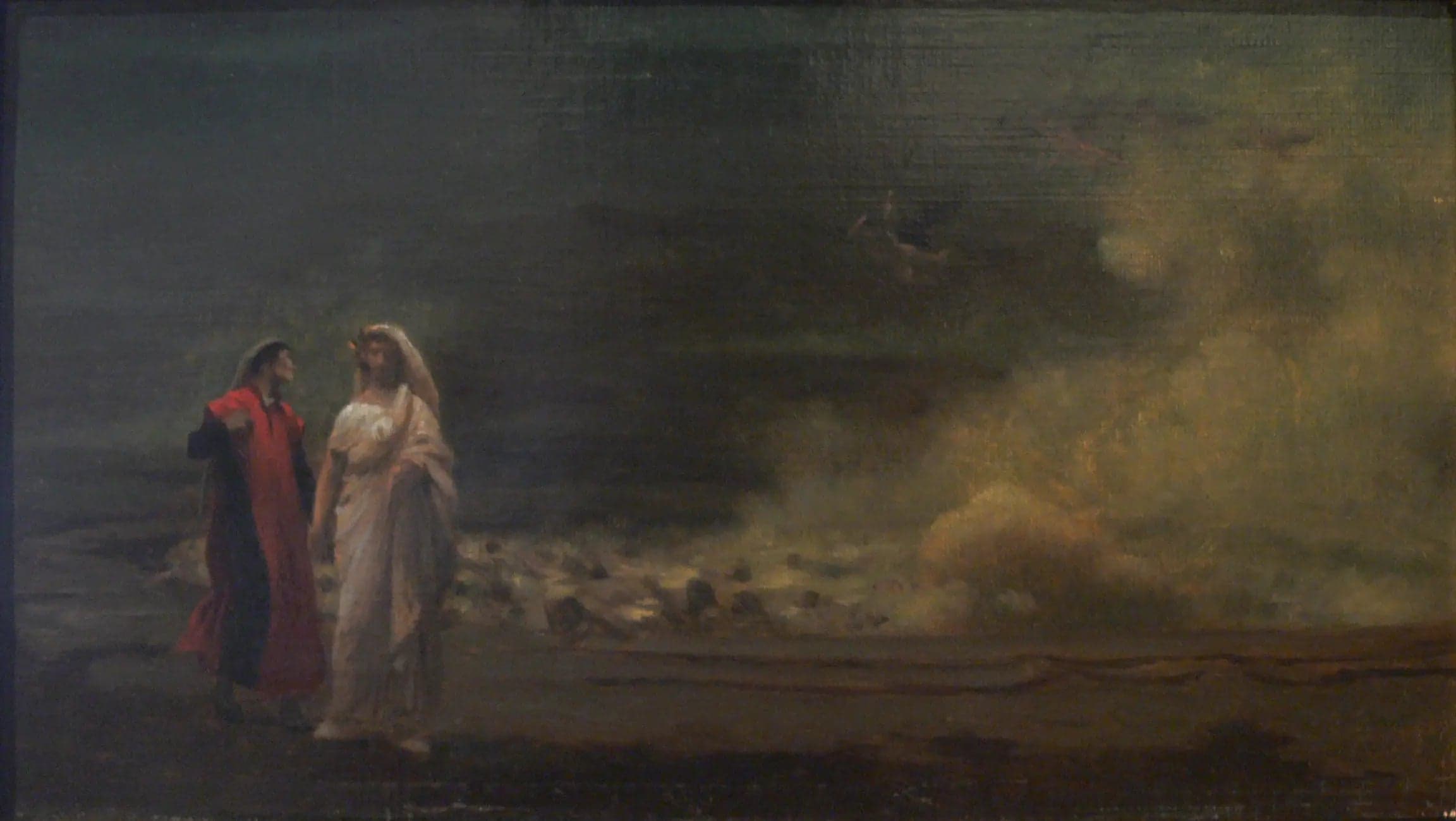 Dante and Virgil in Hell - Jean