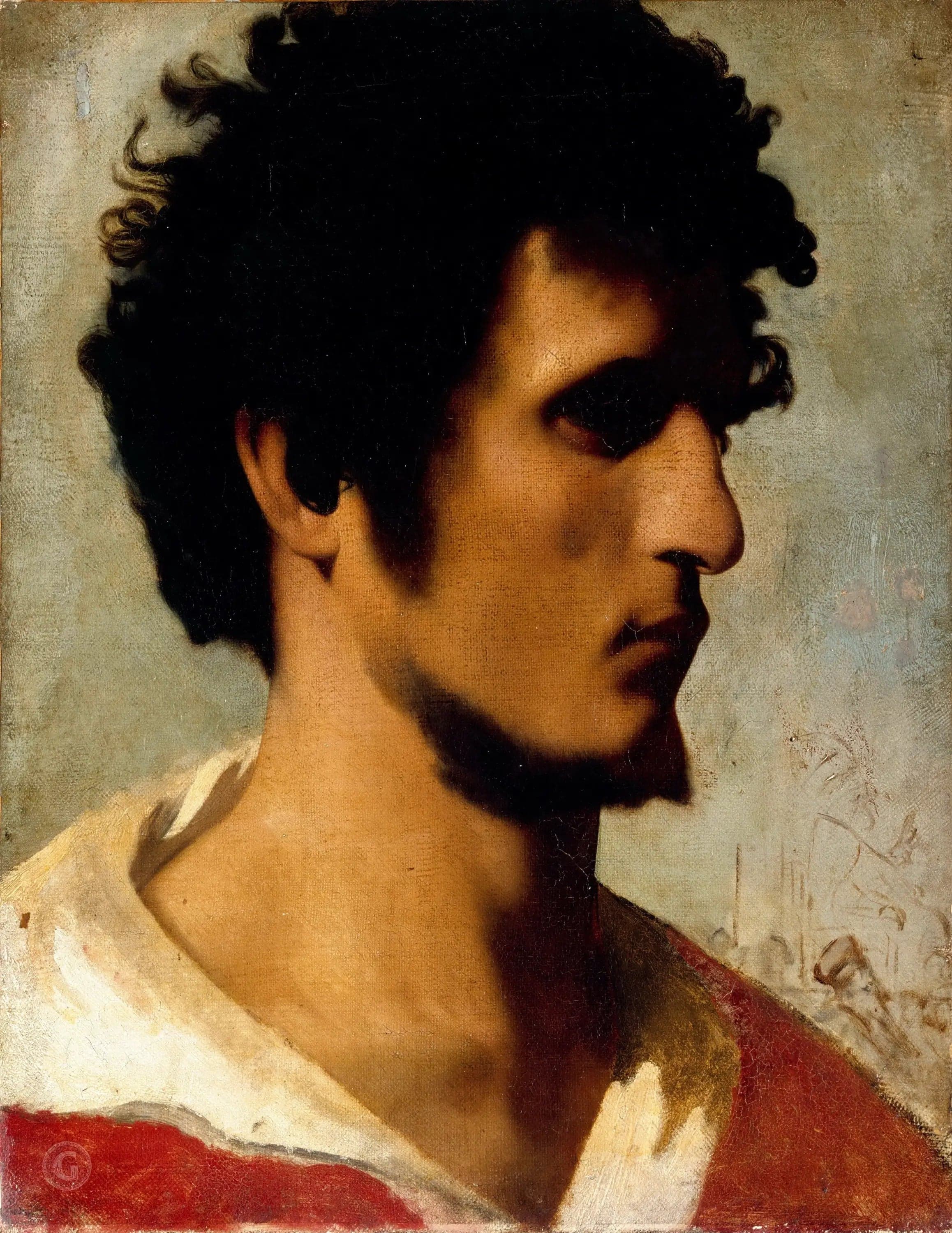 Head of a Peasant from the Roman Countryside - Jean