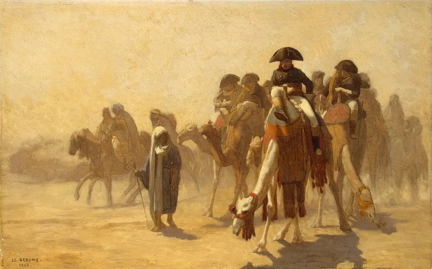 Napoleon Pendant his campaign in Egypt - Jean