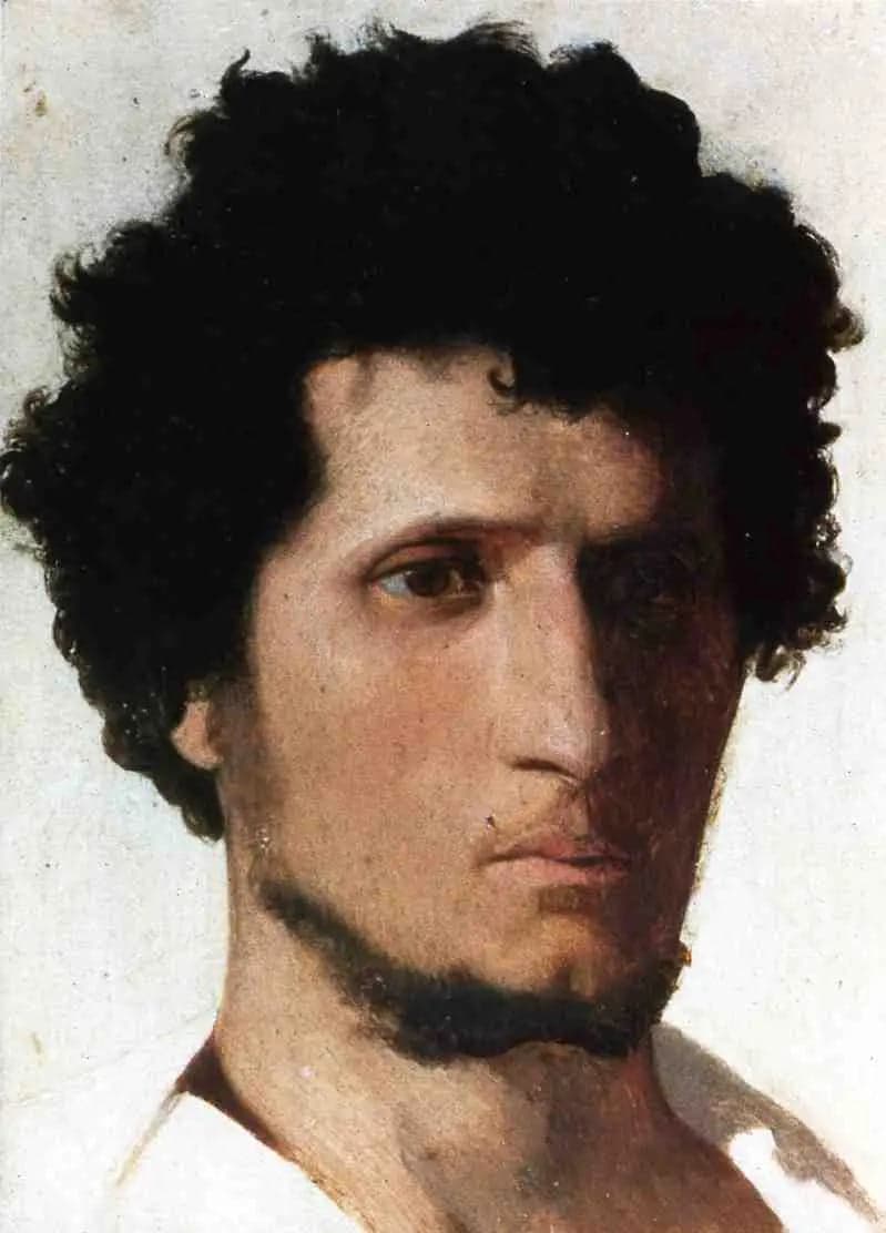 Peasant from the Roman countryside, facing forward - Jean
