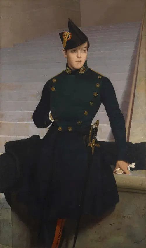 Portrait of Claude-Armand Gérôme, brother of the artist - Jean