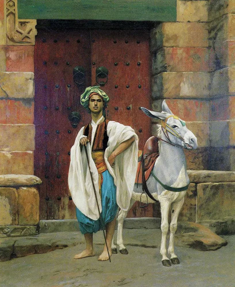 Saïs and His Donkey - Jean
