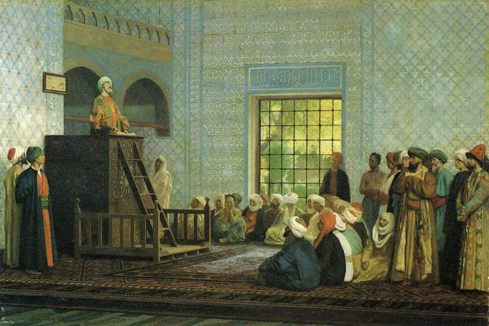 Sermon at the Mosque - Jean