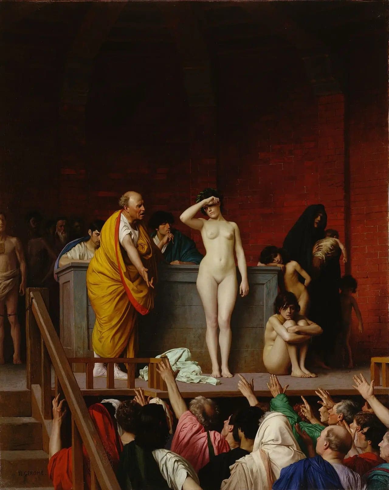 Slave Sale in Rome - Jean