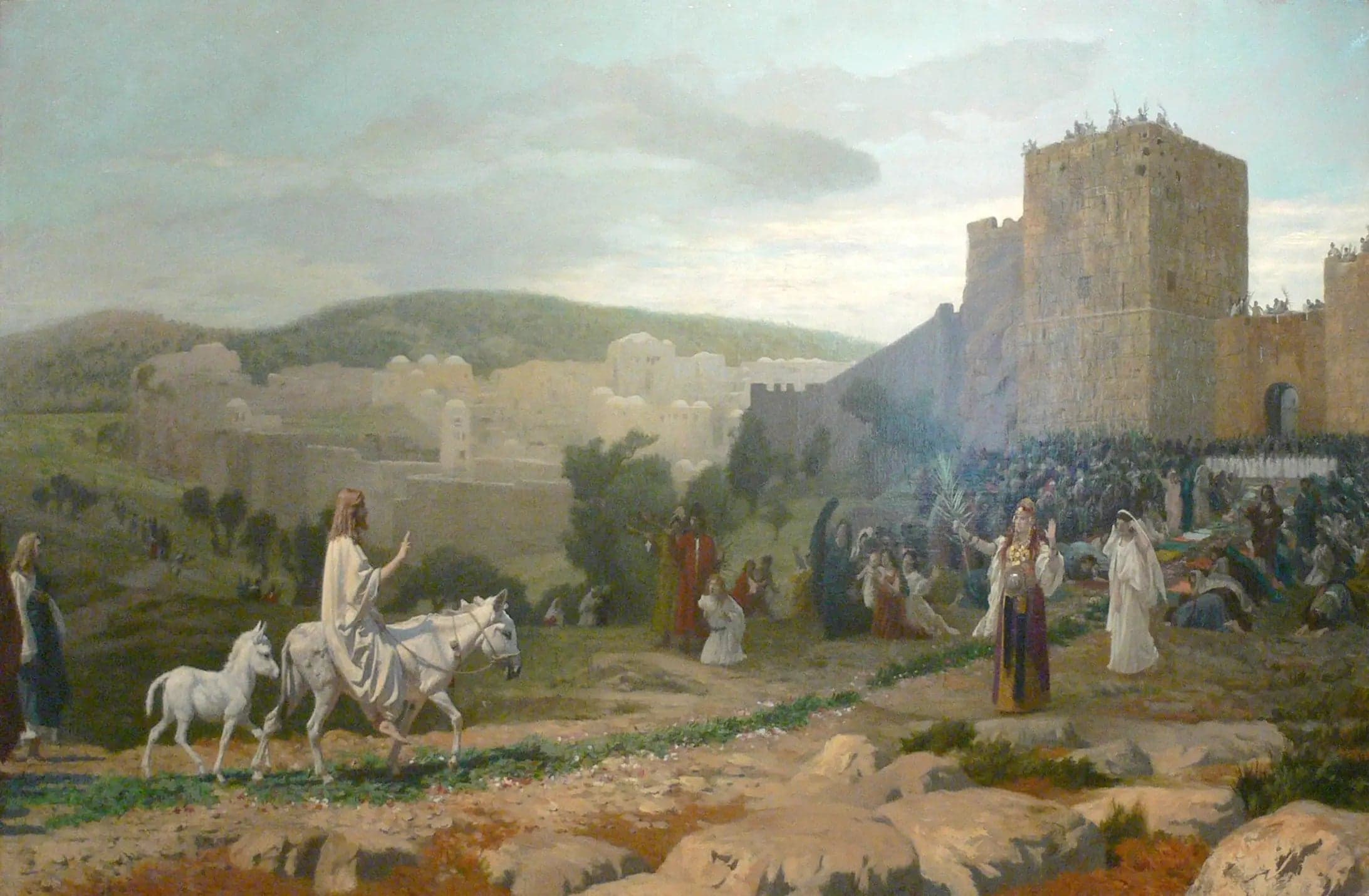 The Entry of Christ into Jerusalem - Jean
