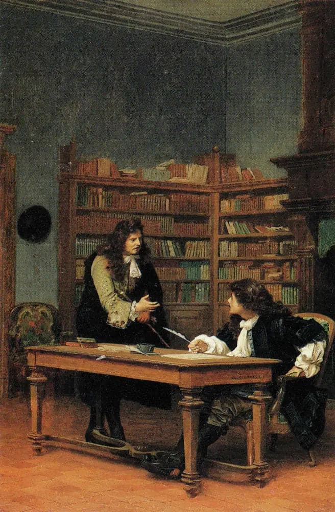 The Fountain and Molière - Jean