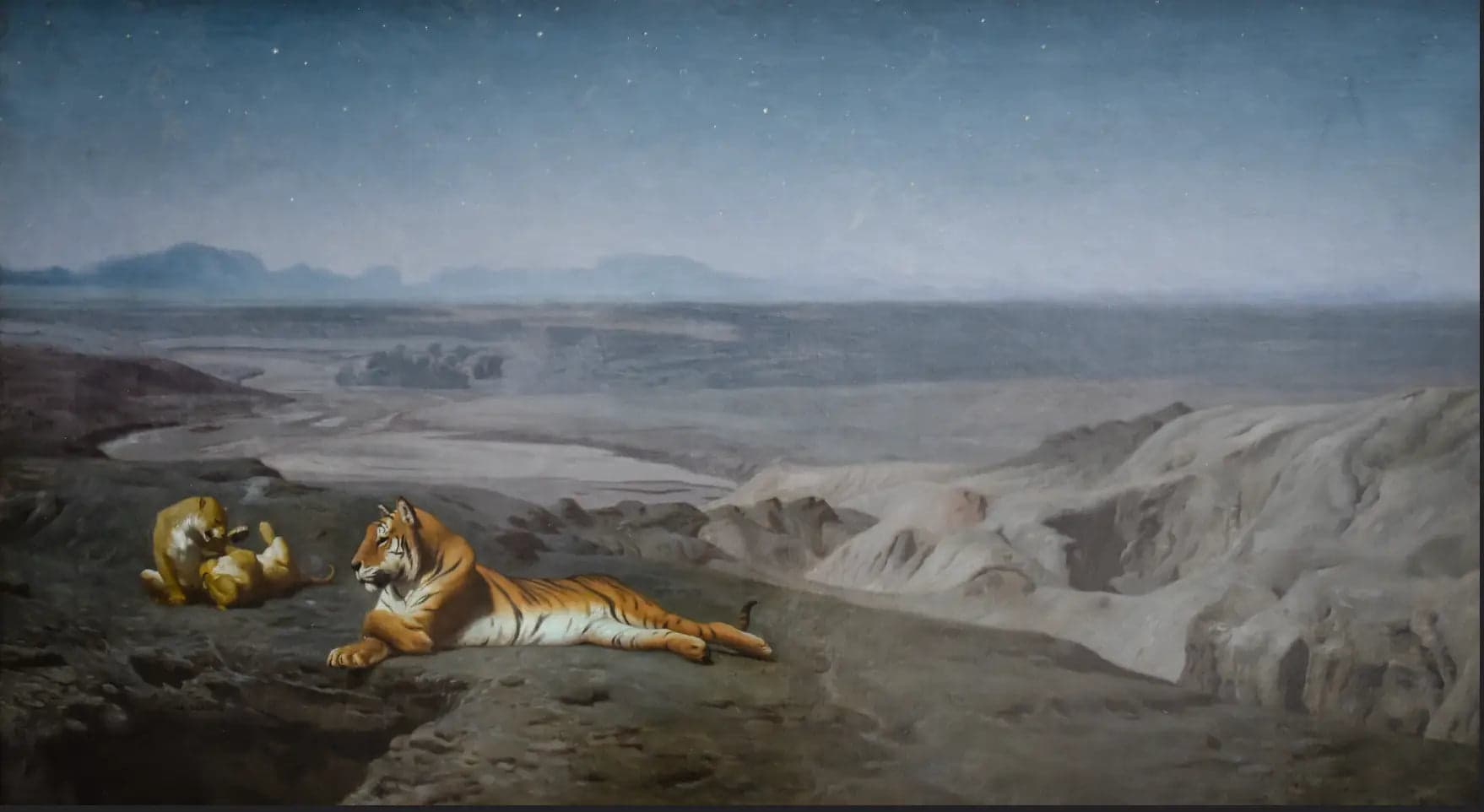 The Night in the Desert - Jean