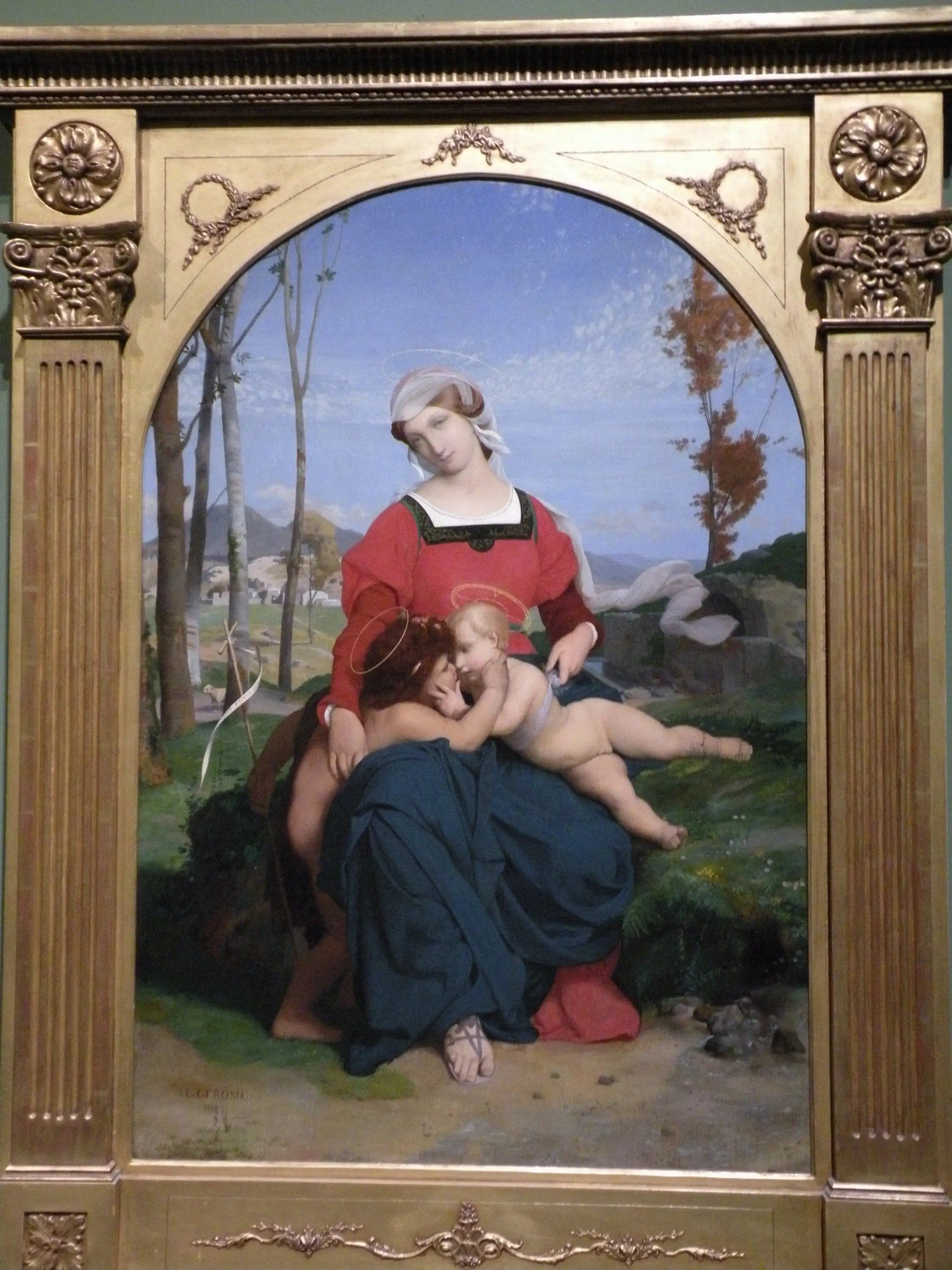 The Virgin, the Child Jesus, and Saint John - Jean