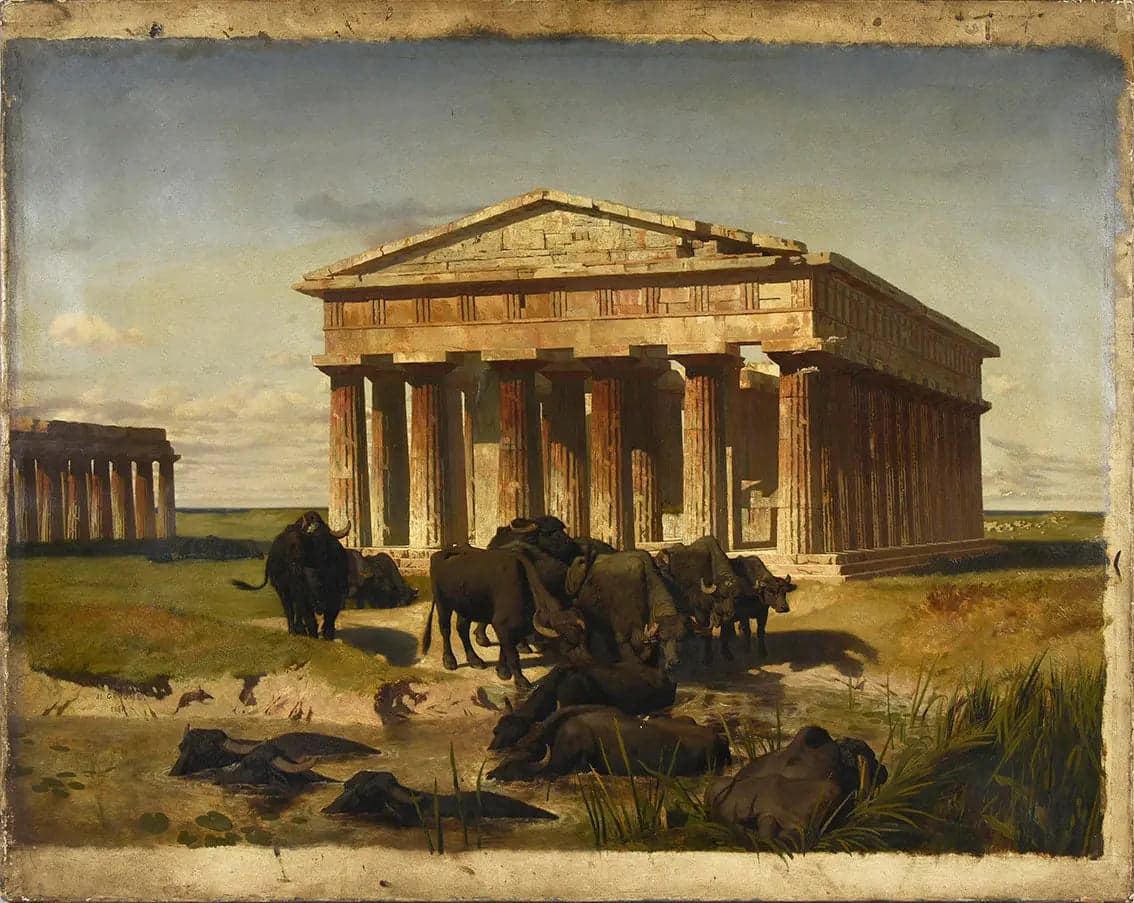 View of Paestum - Jean