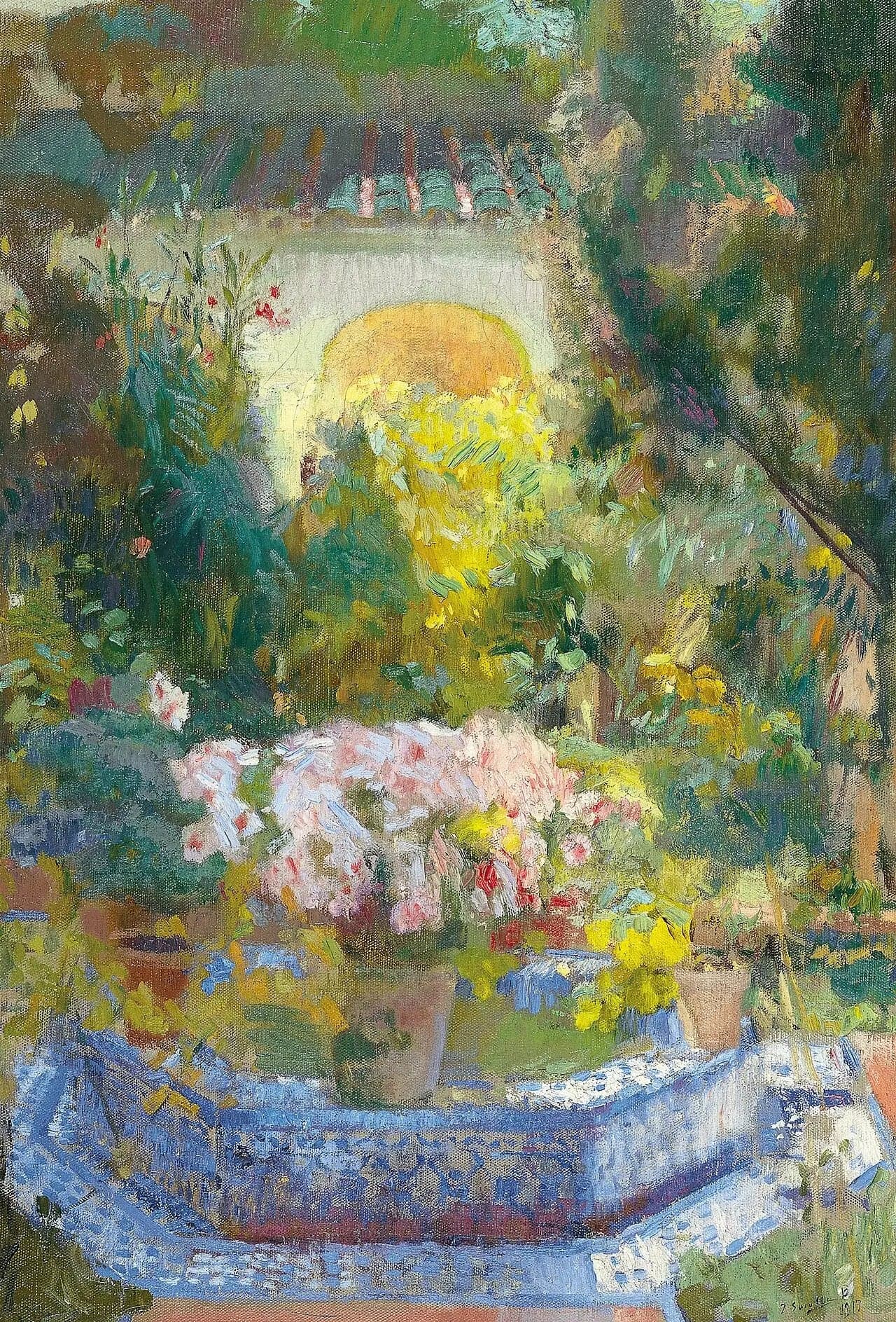 Courtyard of the Casa Sorolla