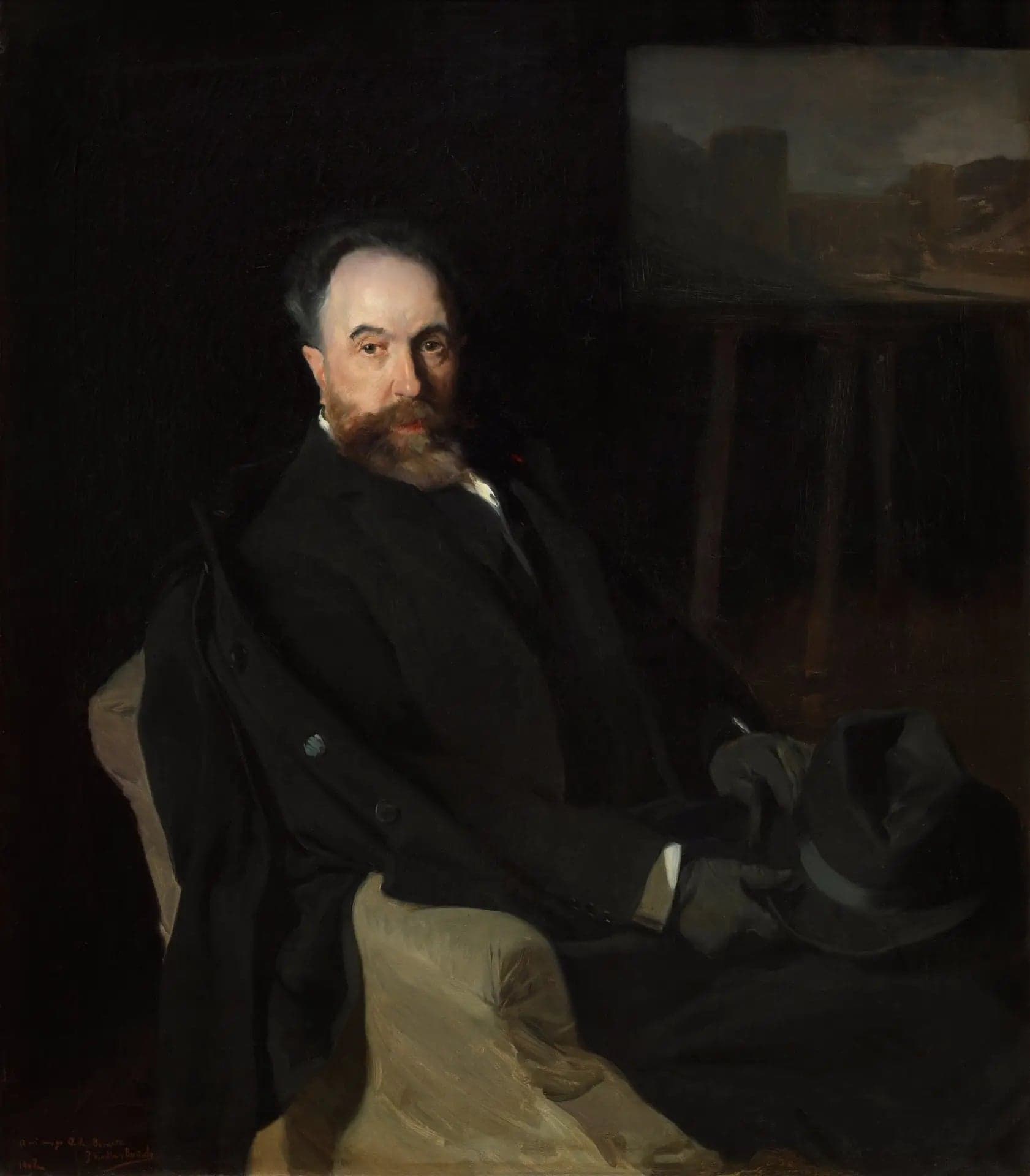 The painter Aureliano de Beruete