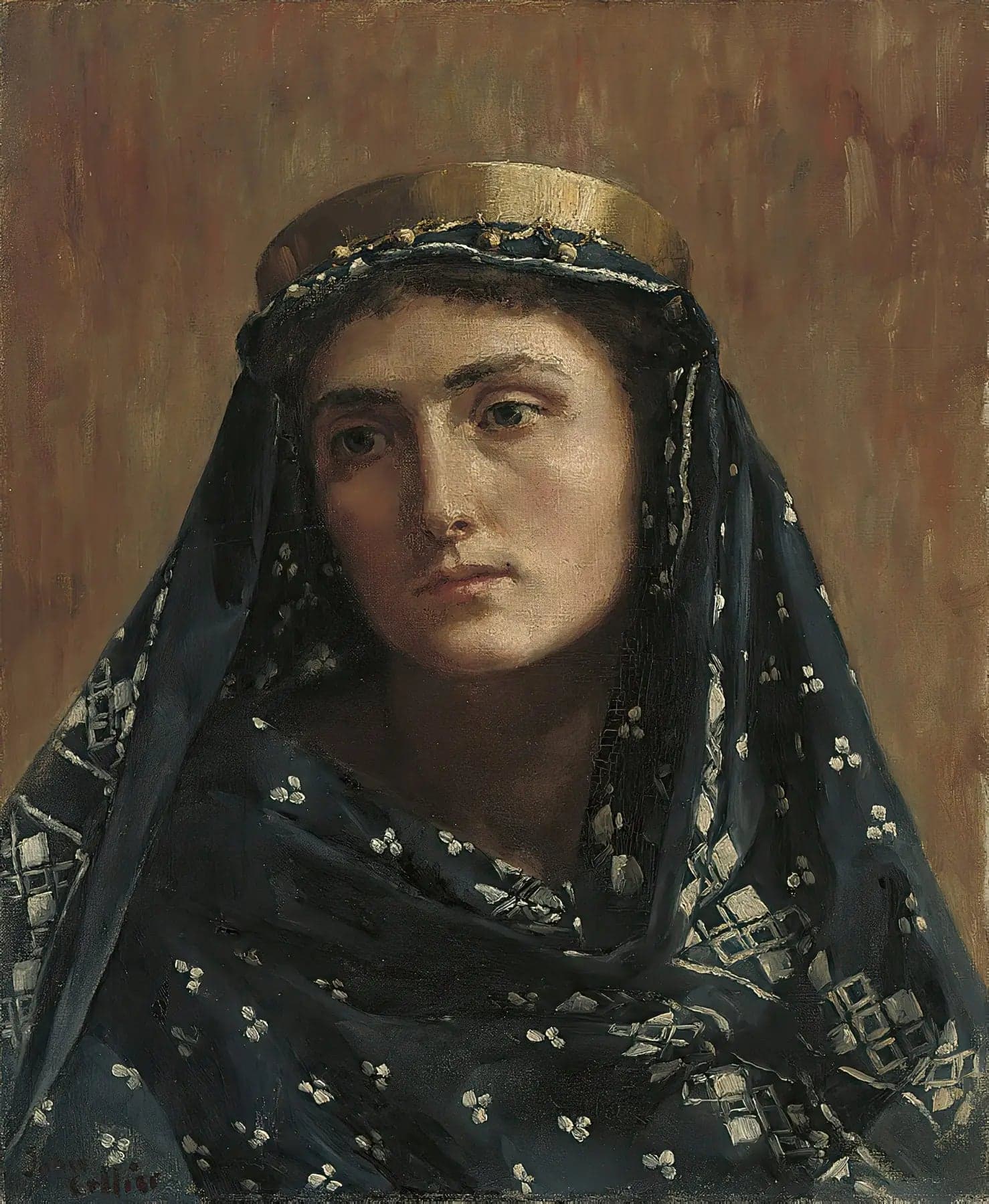 Portrait of a Lady in Oriental Dress