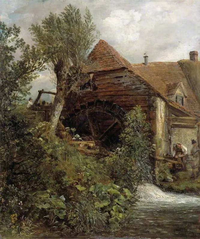 A water mill in Gillingham, Dorset