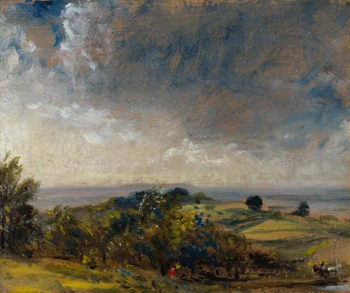Hampstead Heath, view towards the west in the direction of Harrow II