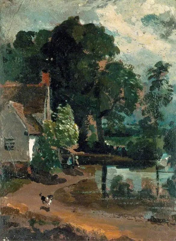 The house of Willy Lott, near the Flatford Mill