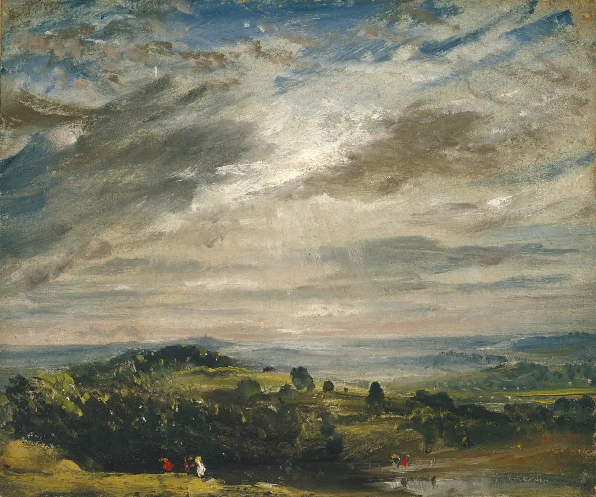 View from Hampstead Heath, towards Harrow