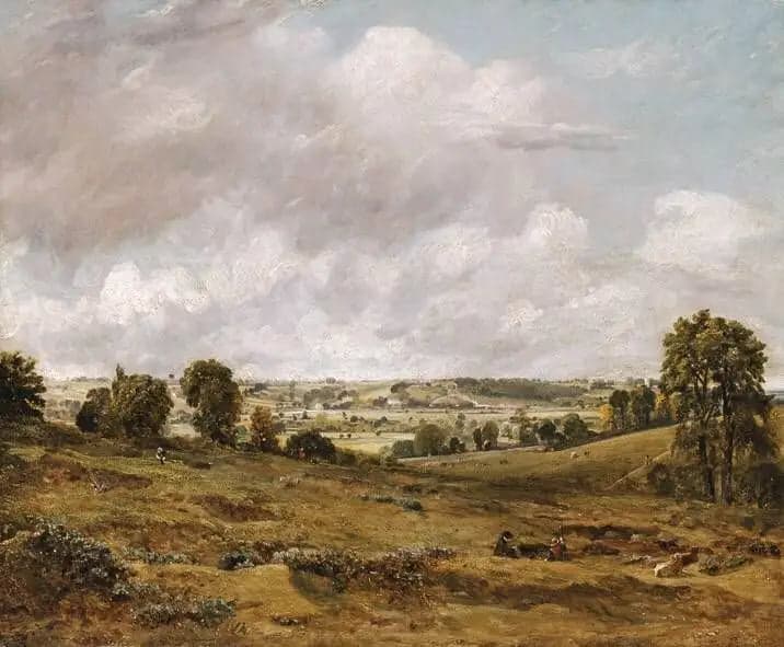 View of Dedham Vale from East Bergholt