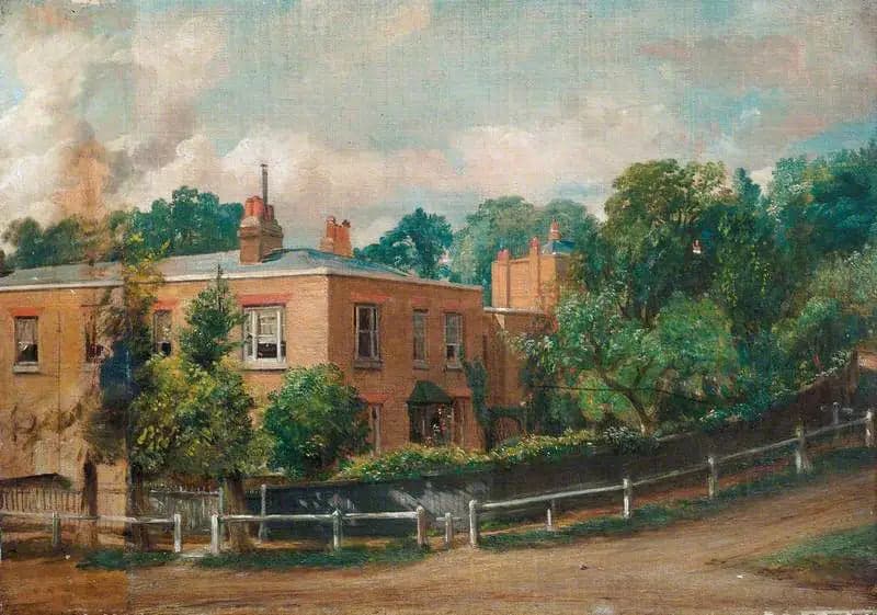 View of the Lower Terrace, Hampstead
