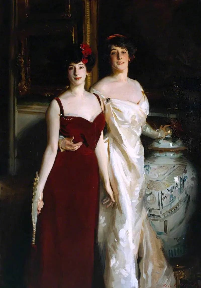 Ena and Betty, daughters of Asher and Mrs. Wertheimer