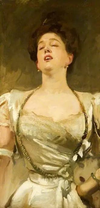 Mrs. George Batten Singing