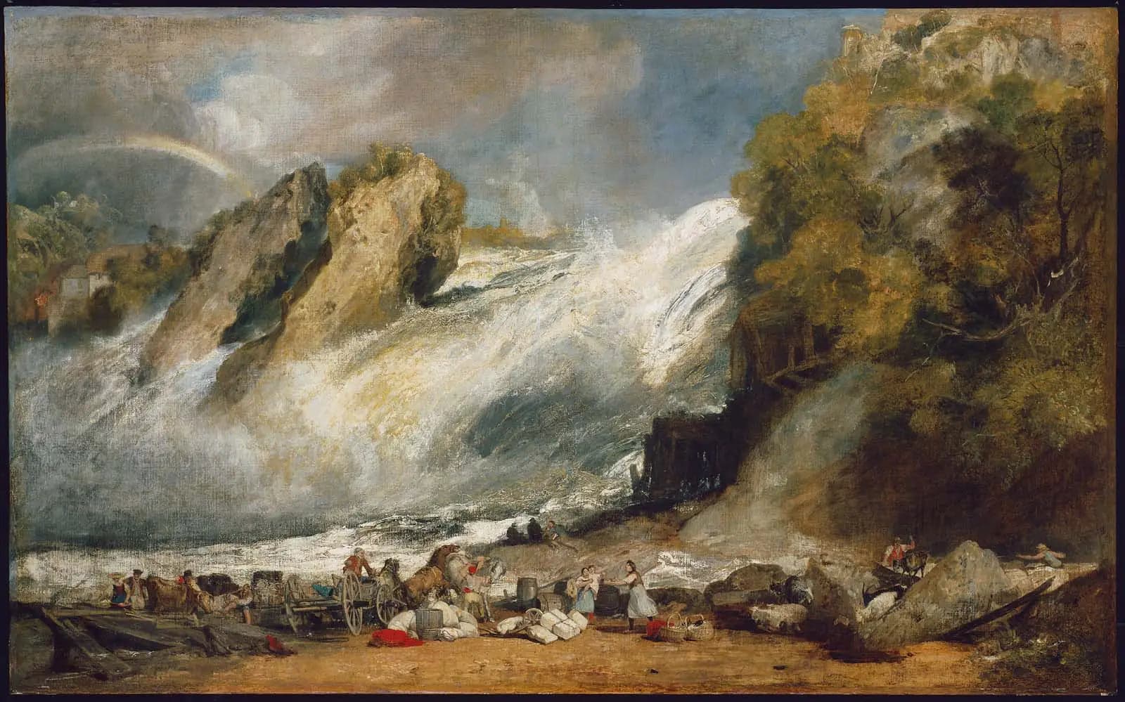 Fall of the Rhine at Schaffhausen