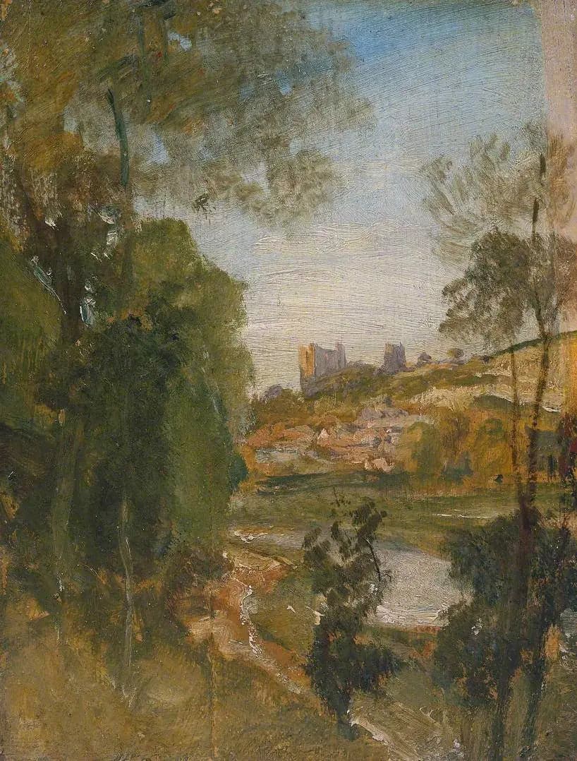 Guildford from the Banks of the Wey