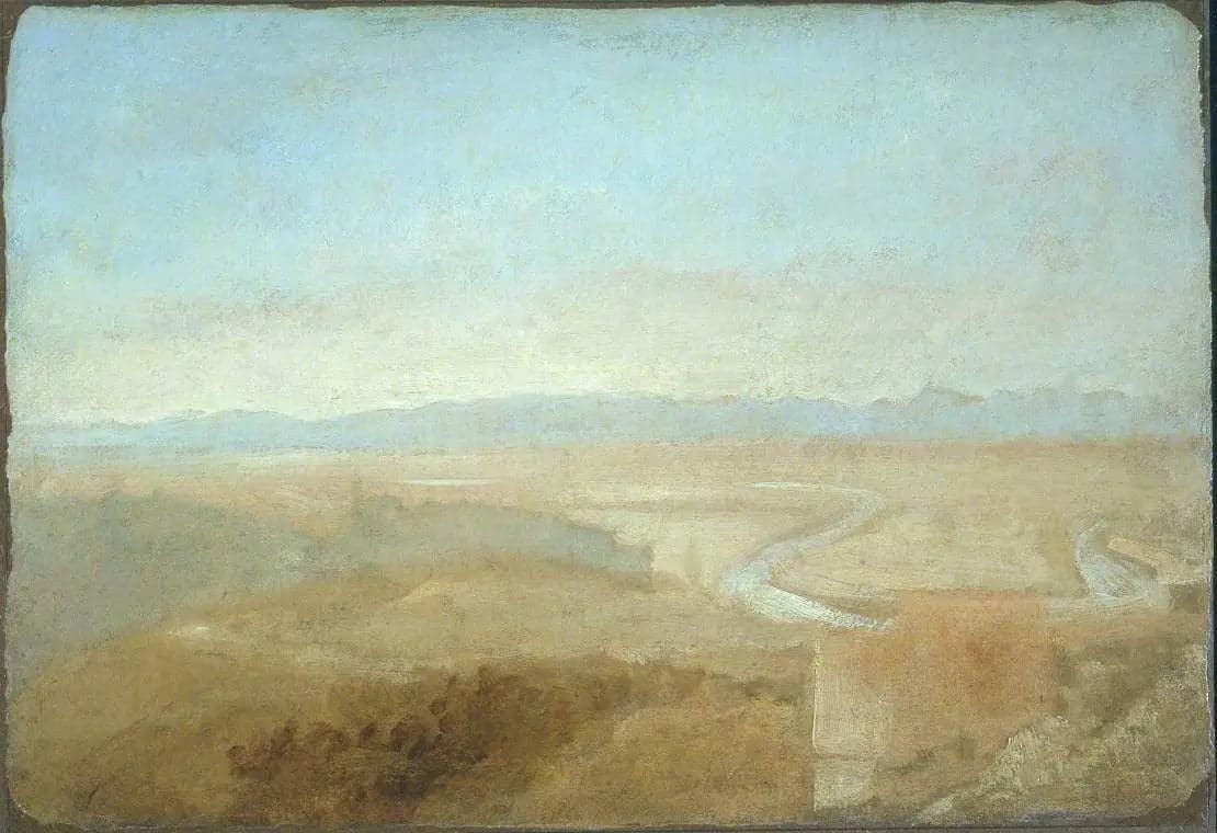 Hill Town on the Edge of the Campagna